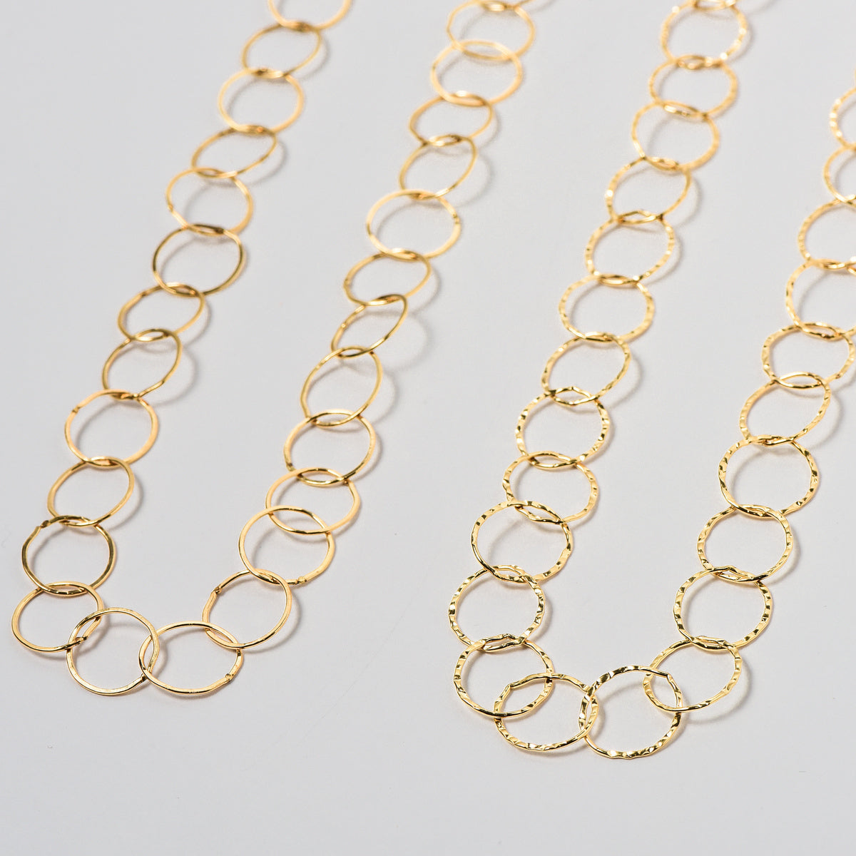 14k Gold Filled 13mm Circle Chain - Jewel Ya