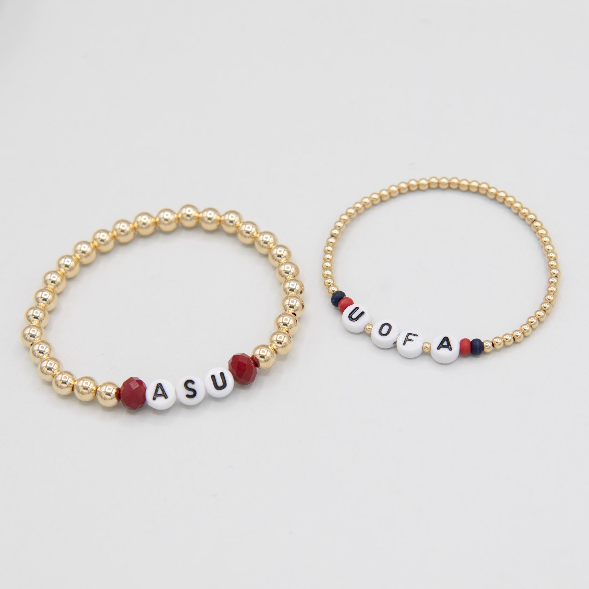 14k Gold Filled Personalized Game Day Bracelet - Jewel Ya