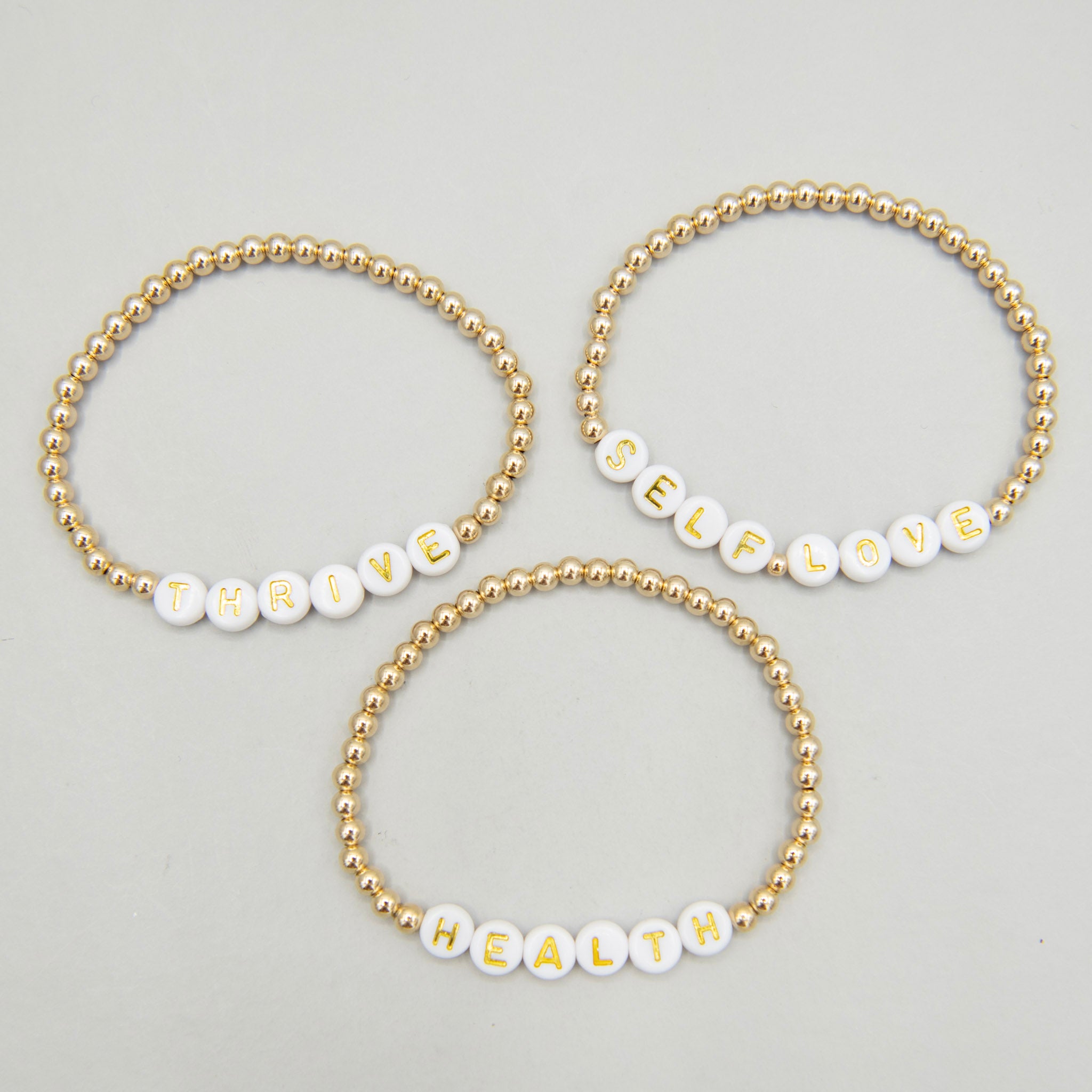 4mm Intention Sterling Silver Beaded Lux Bracelet - Jewel Ya