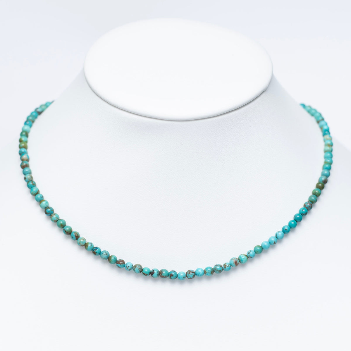 4mm Turquoise Gemstone Necklace