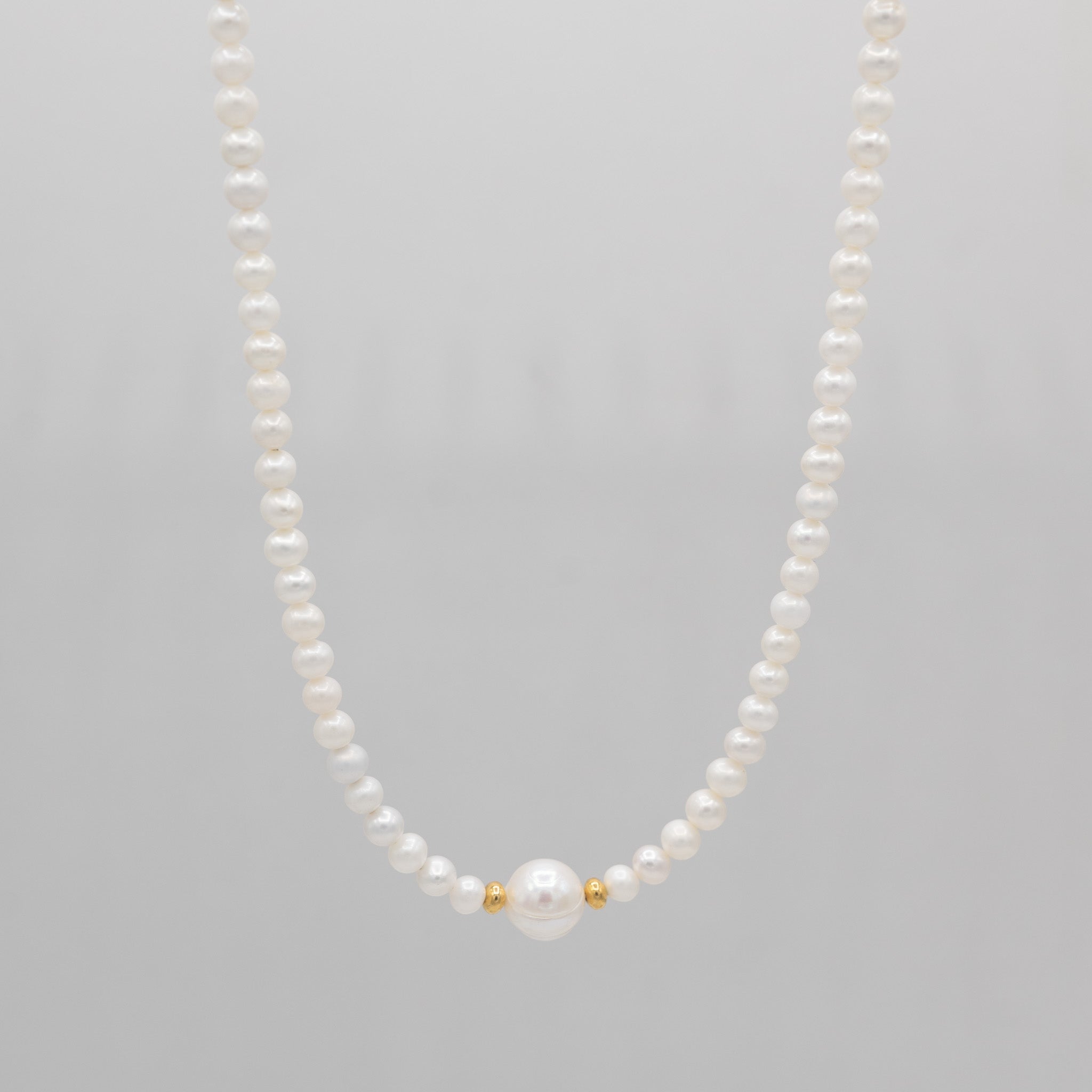 Freshwater Pearl 6mm Necklace - Jewel Ya