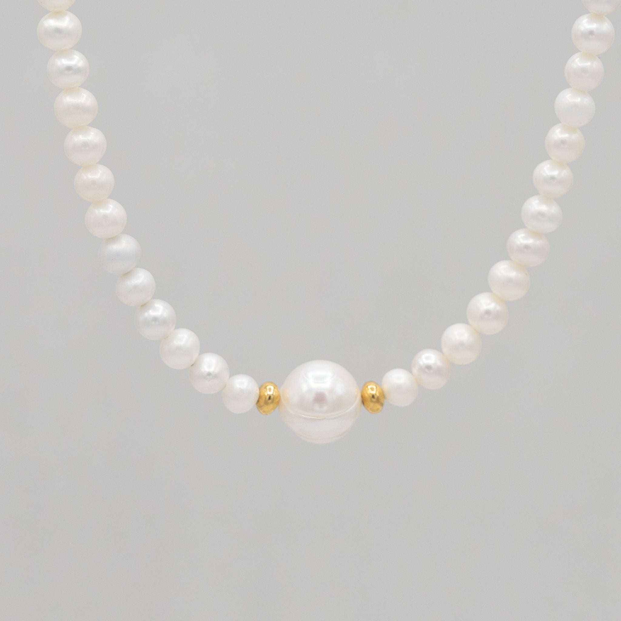 Freshwater Pearl 6mm Necklace - Jewel Ya