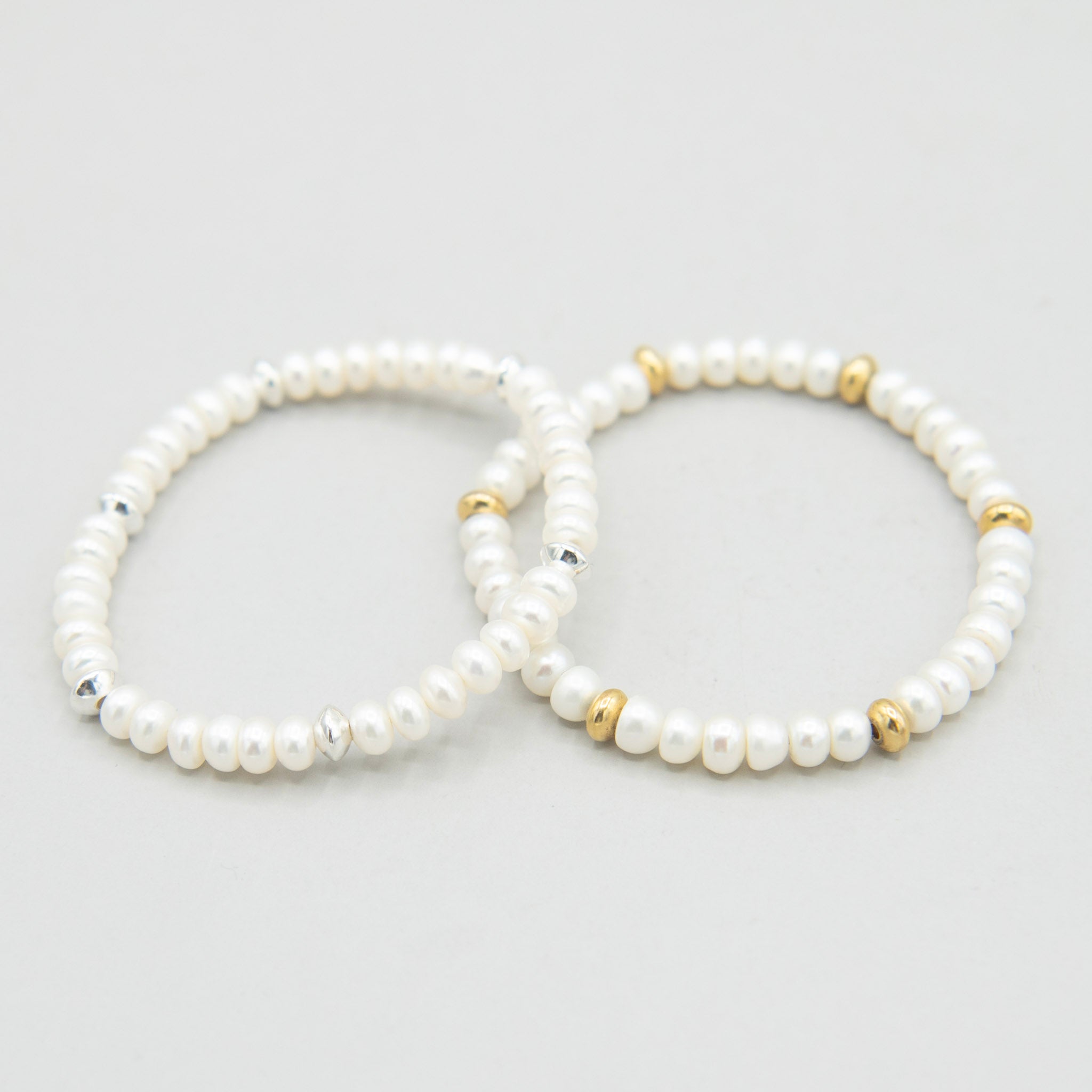 6mm Freshwater Pearl Beaded Bracelet