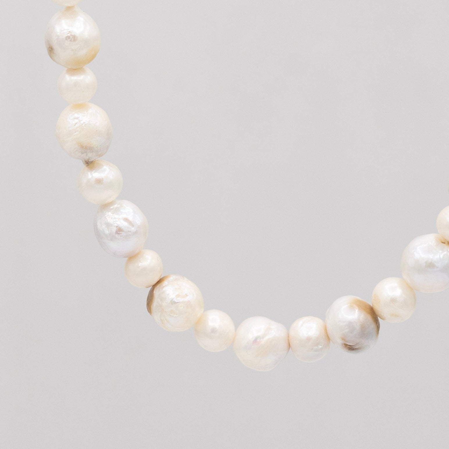 8mm & 10mm Baroque Pearl Necklace - Jewel Ya