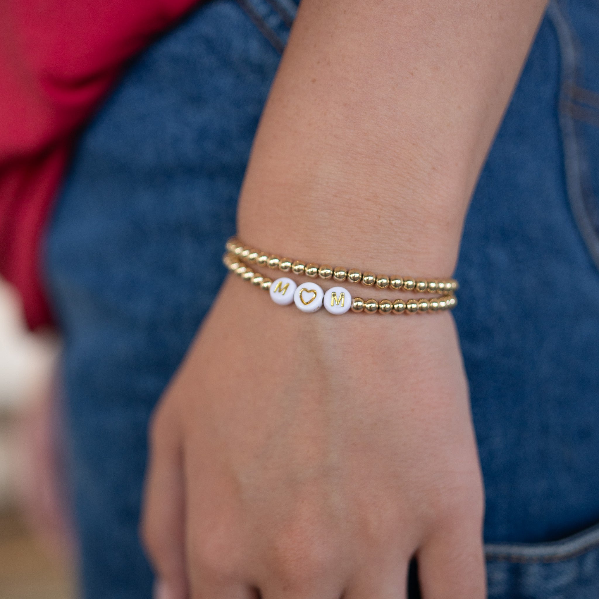 Beaded Lux Mom Bracelet Set - Jewel Ya