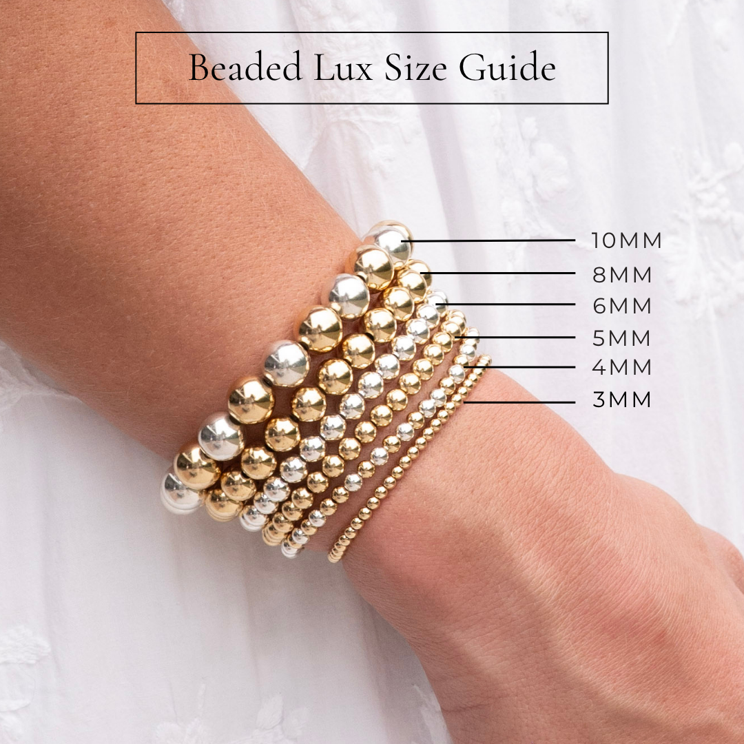 Beaded Lux Bracelet Sizer