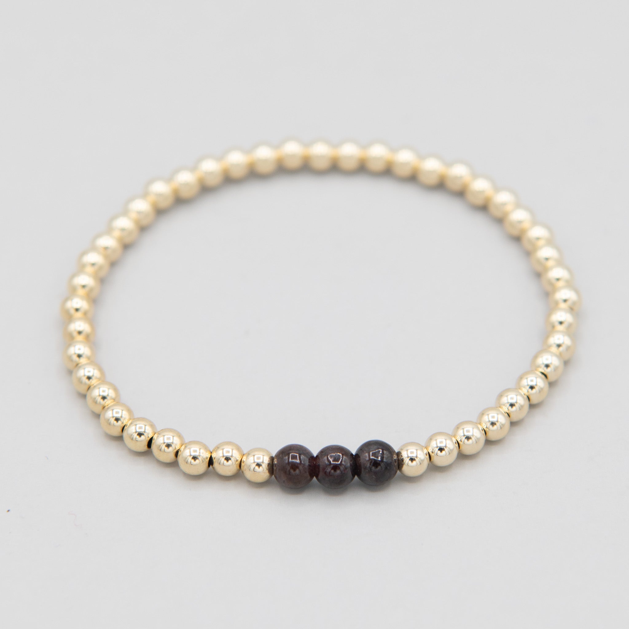 Birthstone Beaded Lux Bracelet - Jewel Ya