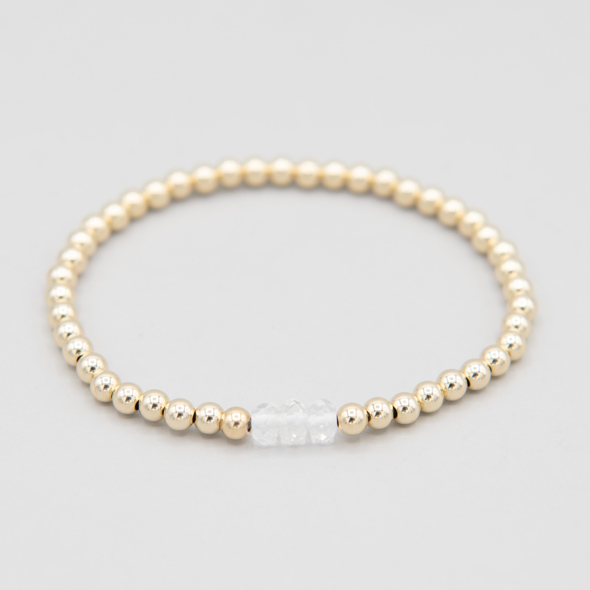 Birthstone Beaded Lux Bracelet - Jewel Ya