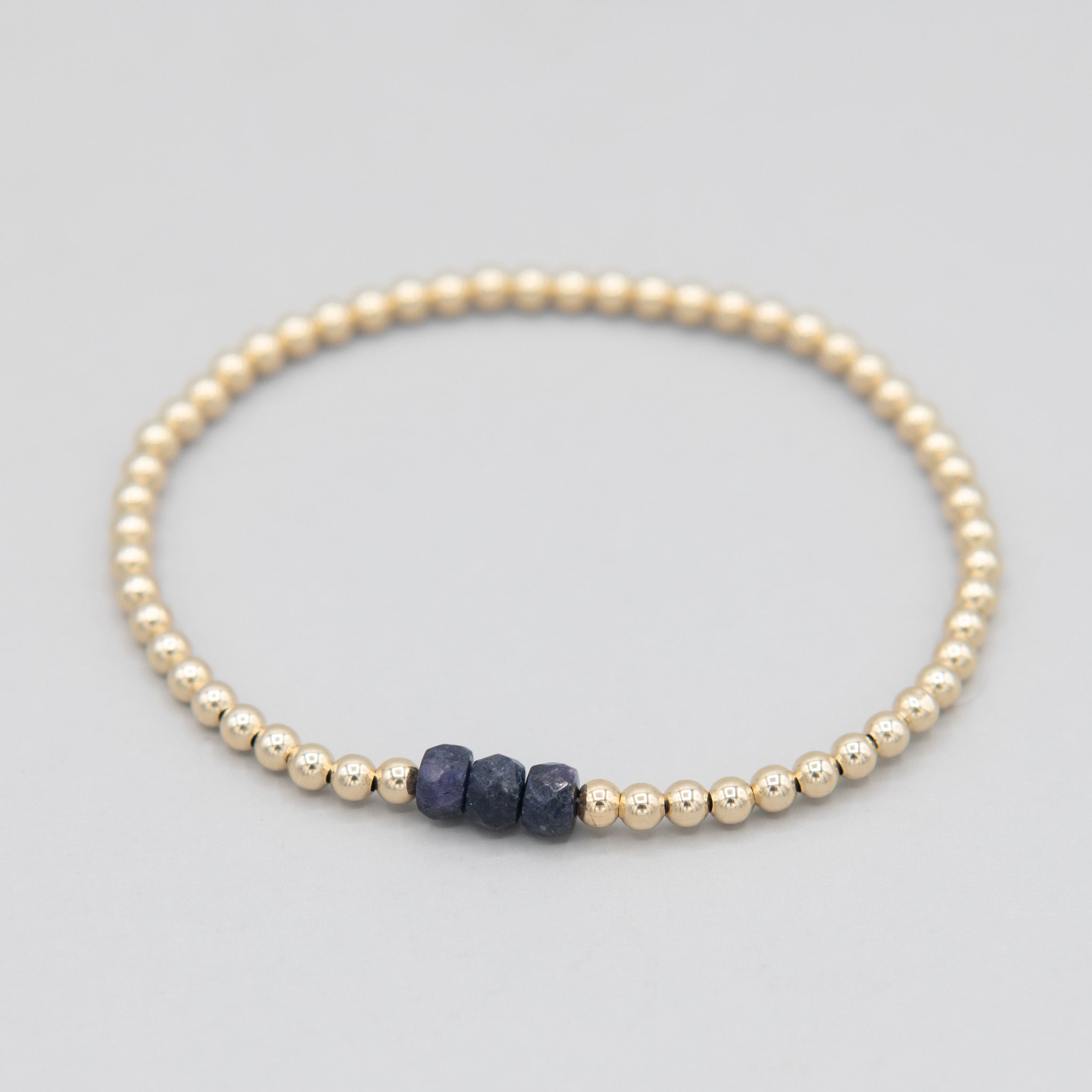 Birthstone Beaded Lux Bracelet - Jewel Ya