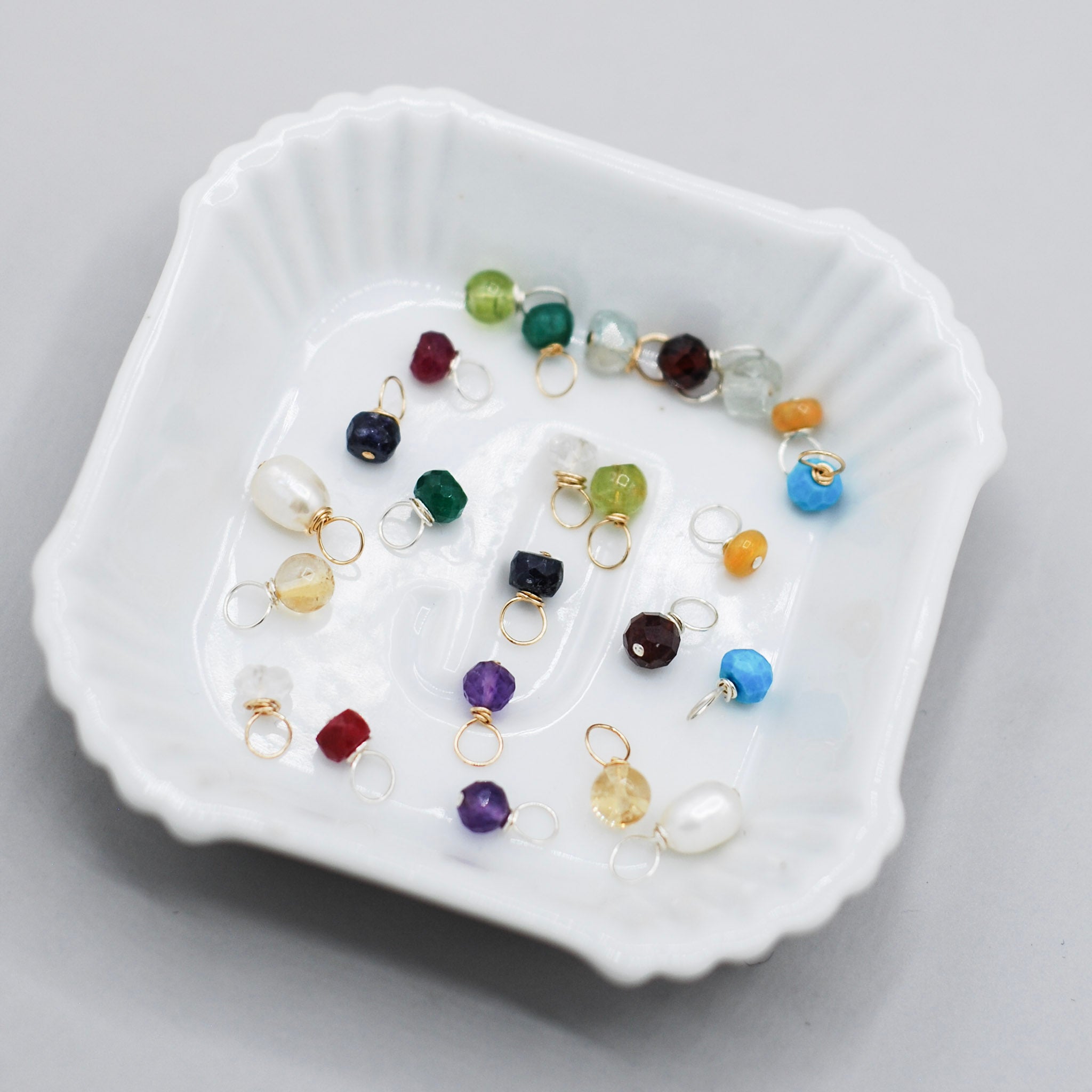 Birthstone Hoop Drops - Jewel Ya