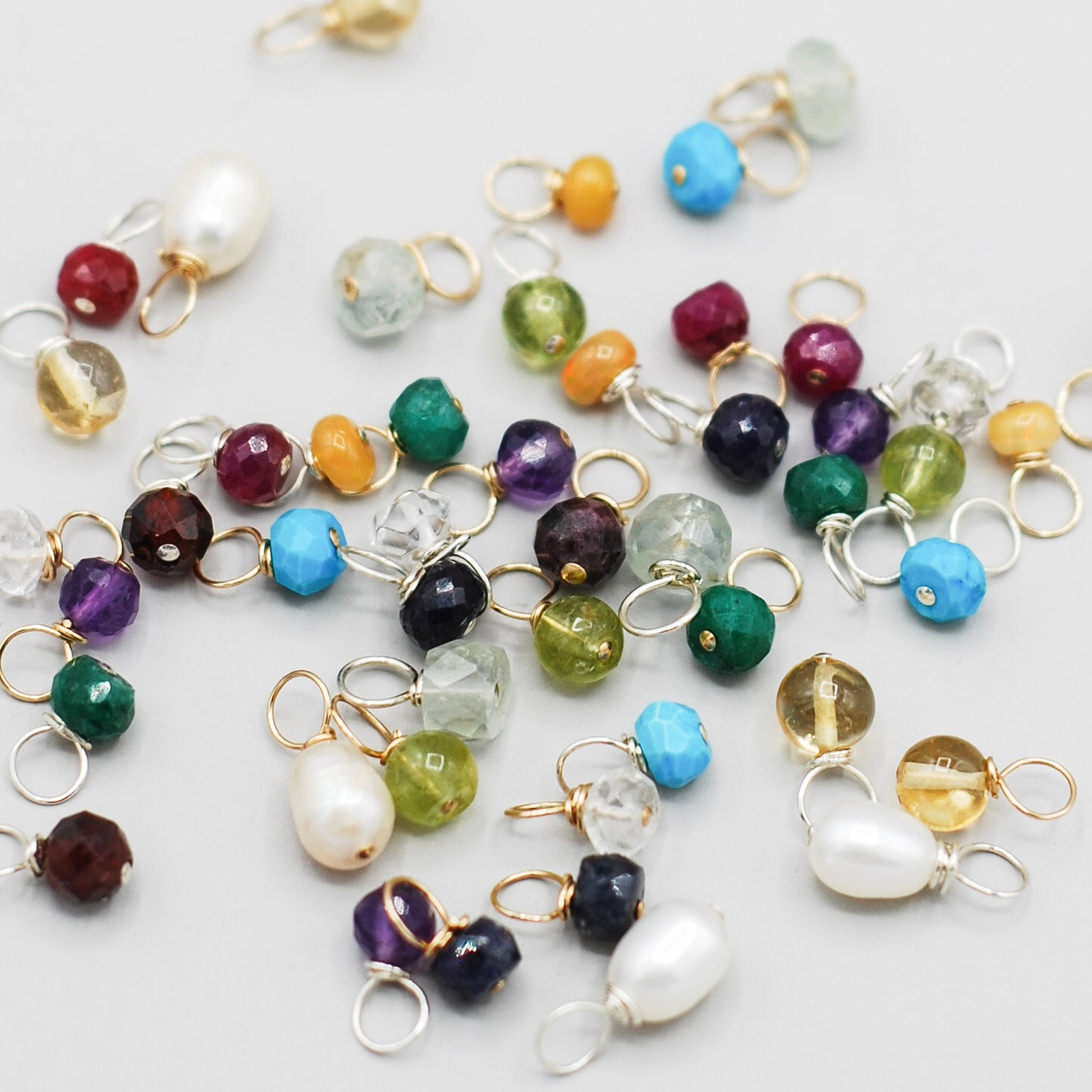 Birthstone Hoop Drops - Jewel Ya