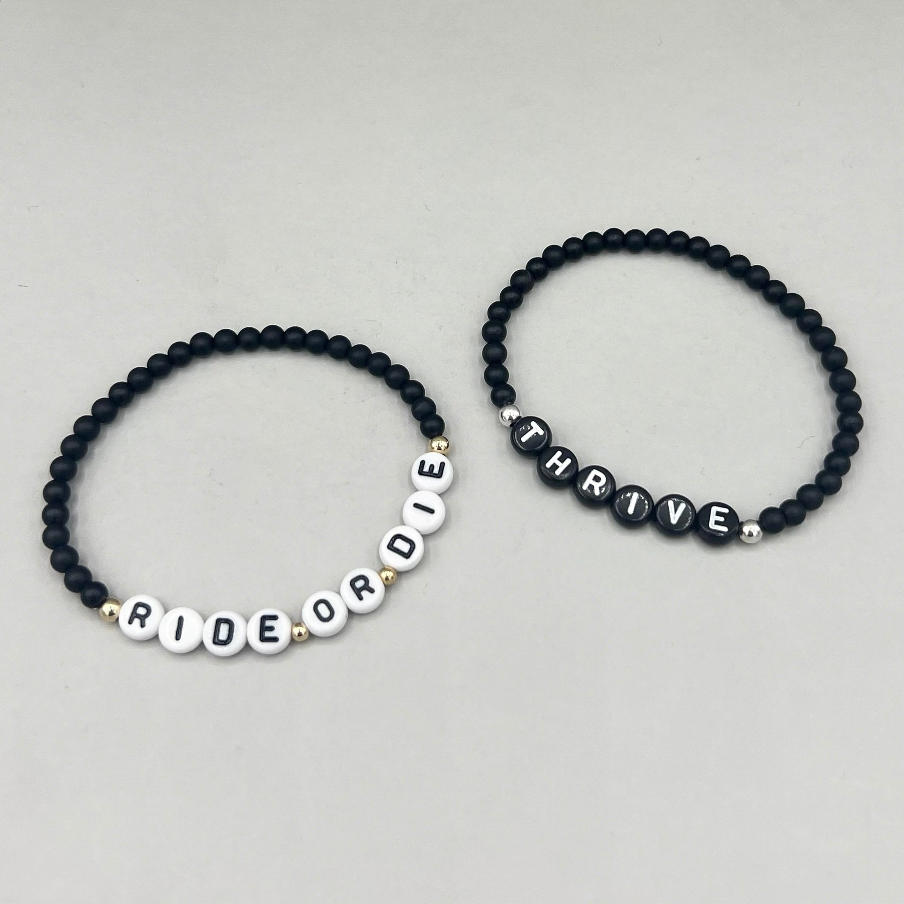4mm Intention Black Onyx Bracelet - Jewel Ya