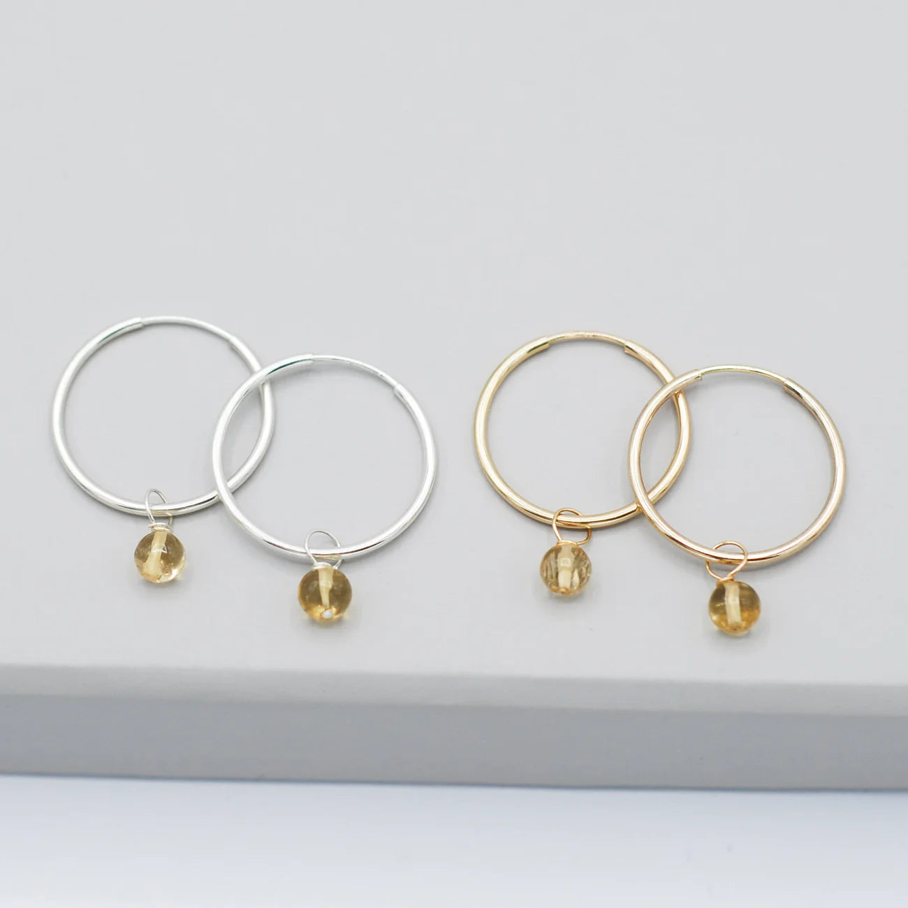 Endless Hoops & Birthstone Drops - Jewel Ya