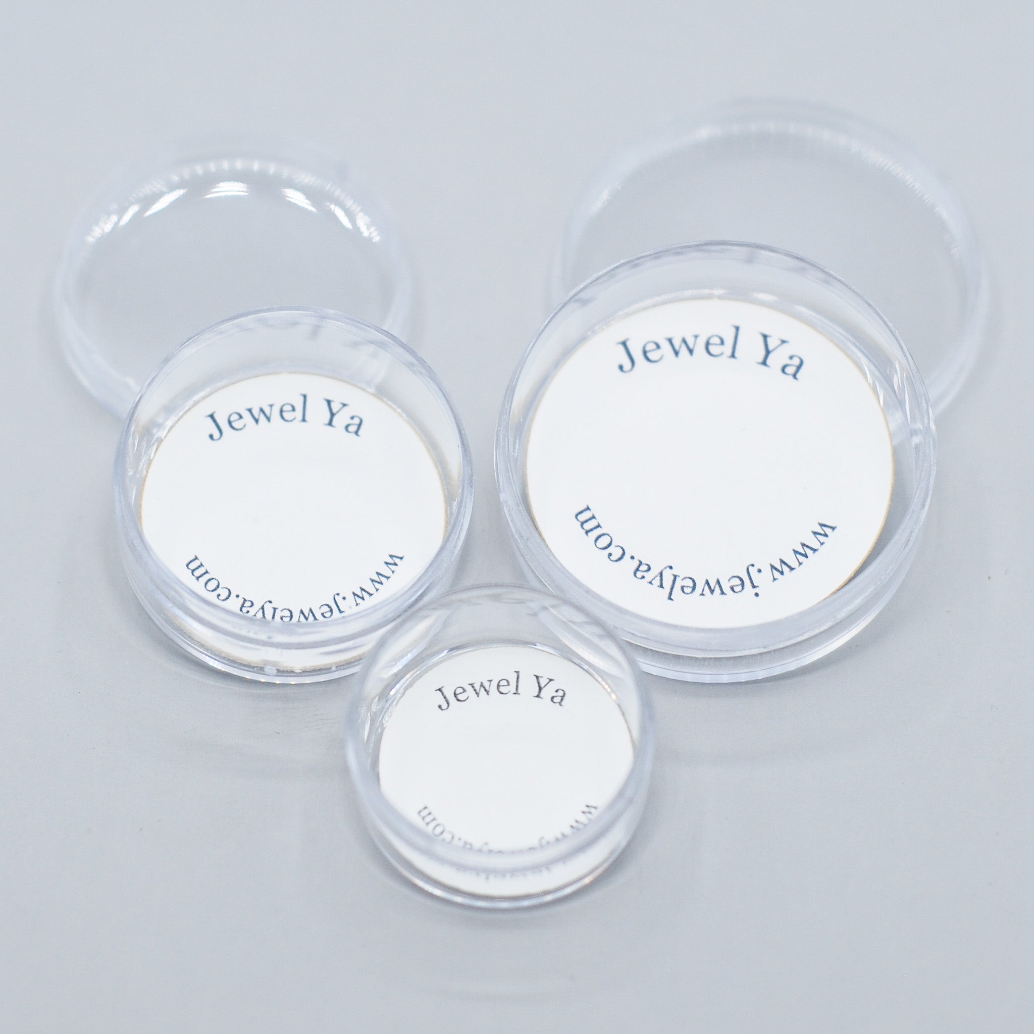Sterling Silver Disc Earrings - Jewel Ya