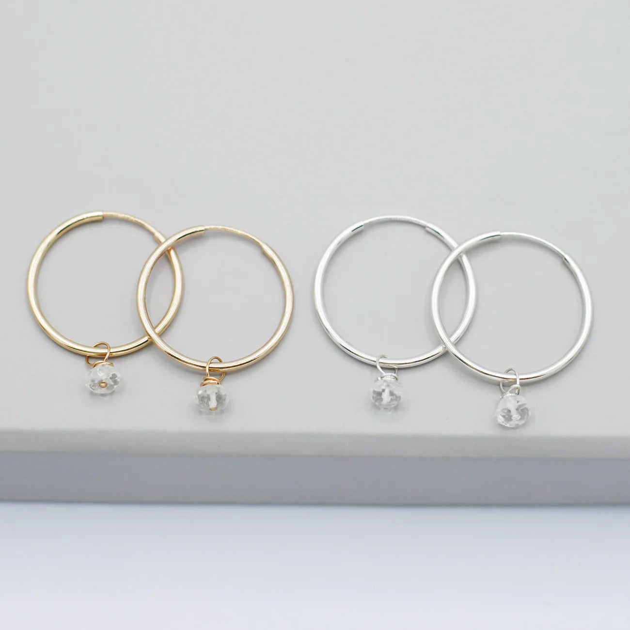 Endless Hoops & Birthstone Drops - Jewel Ya