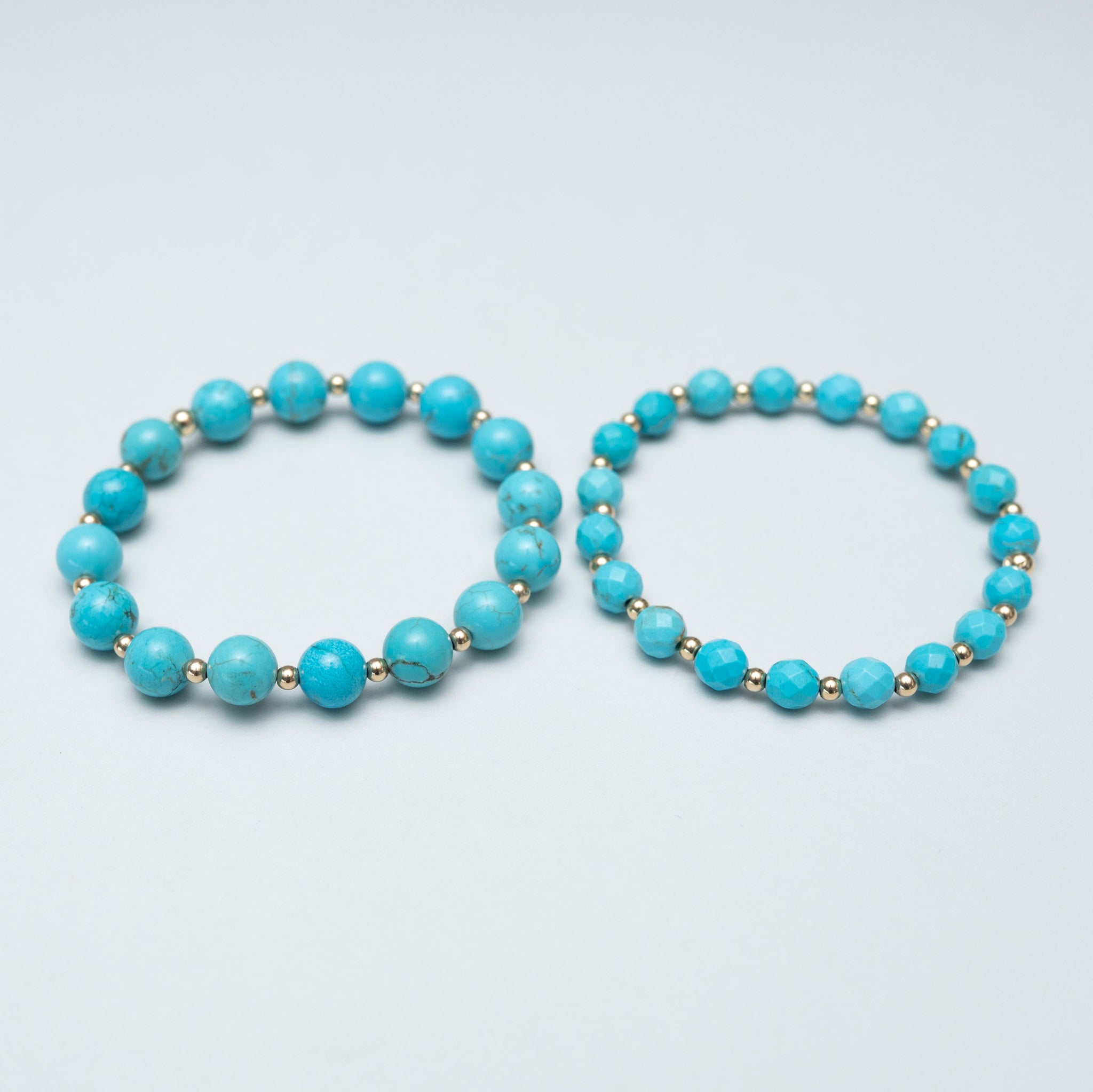 Turquoise & Beaded Lux Bracelet