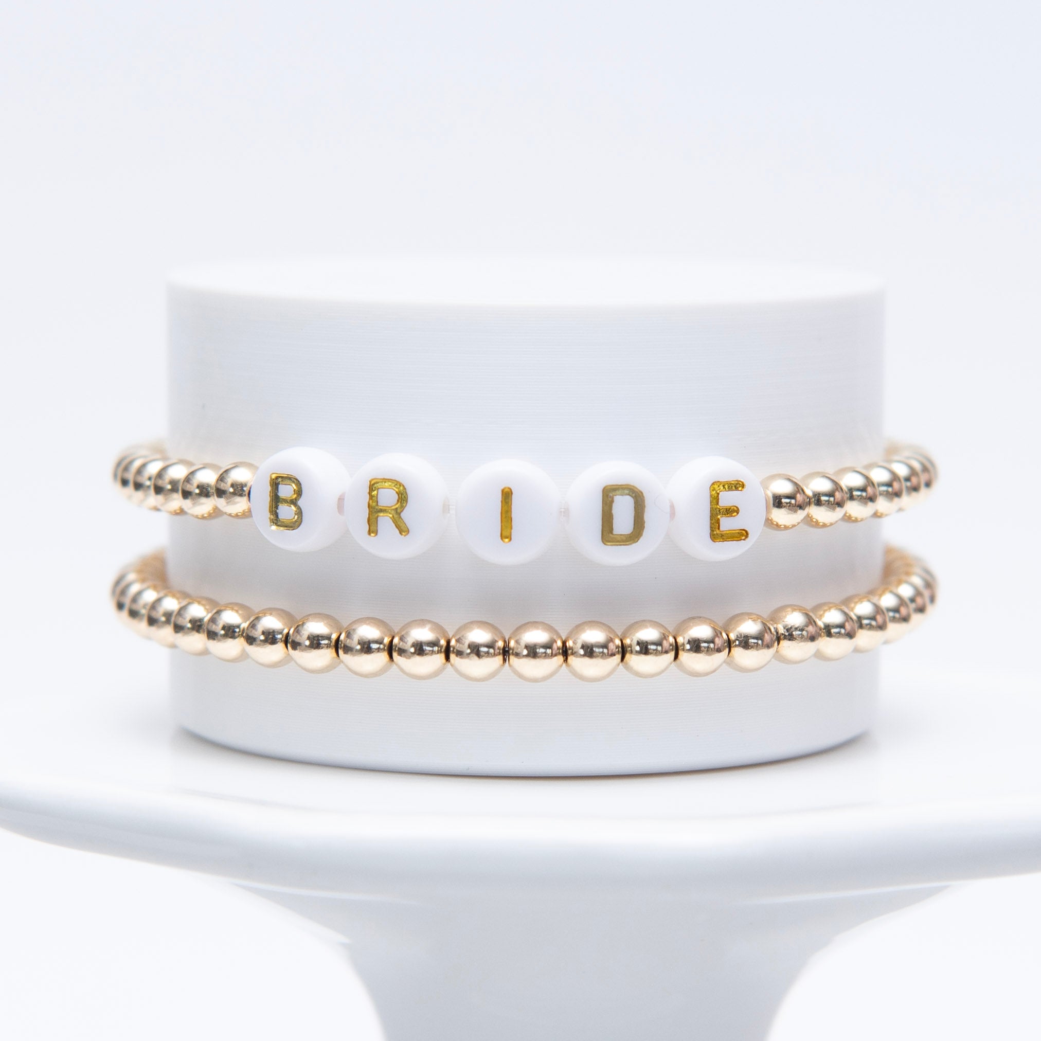 4mm Bride Beaded Lux Bracelet
