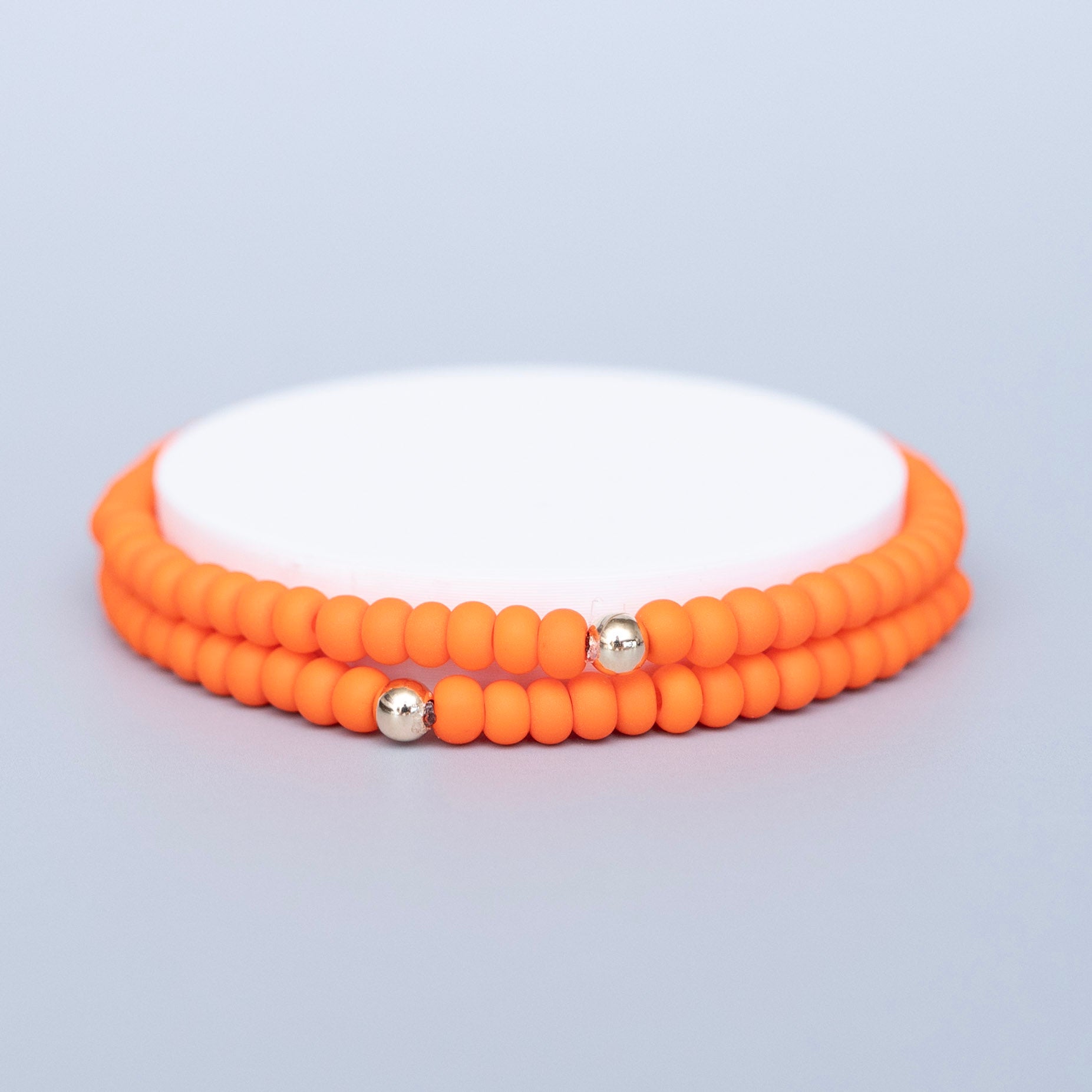 Seed Bead Bracelet Stacker - ALS Fundraiser