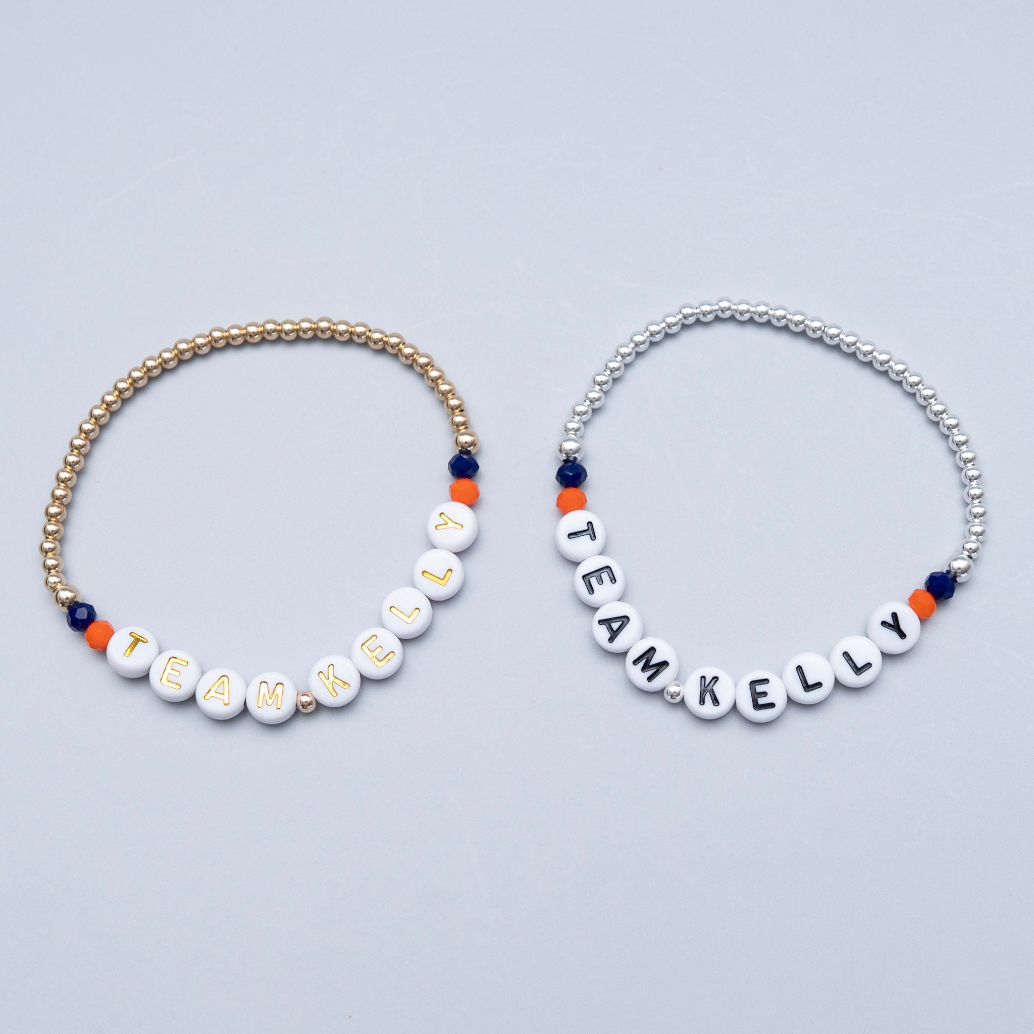 'Team Kelly' Beaded Lux Bracelet - ALS Fundraiser