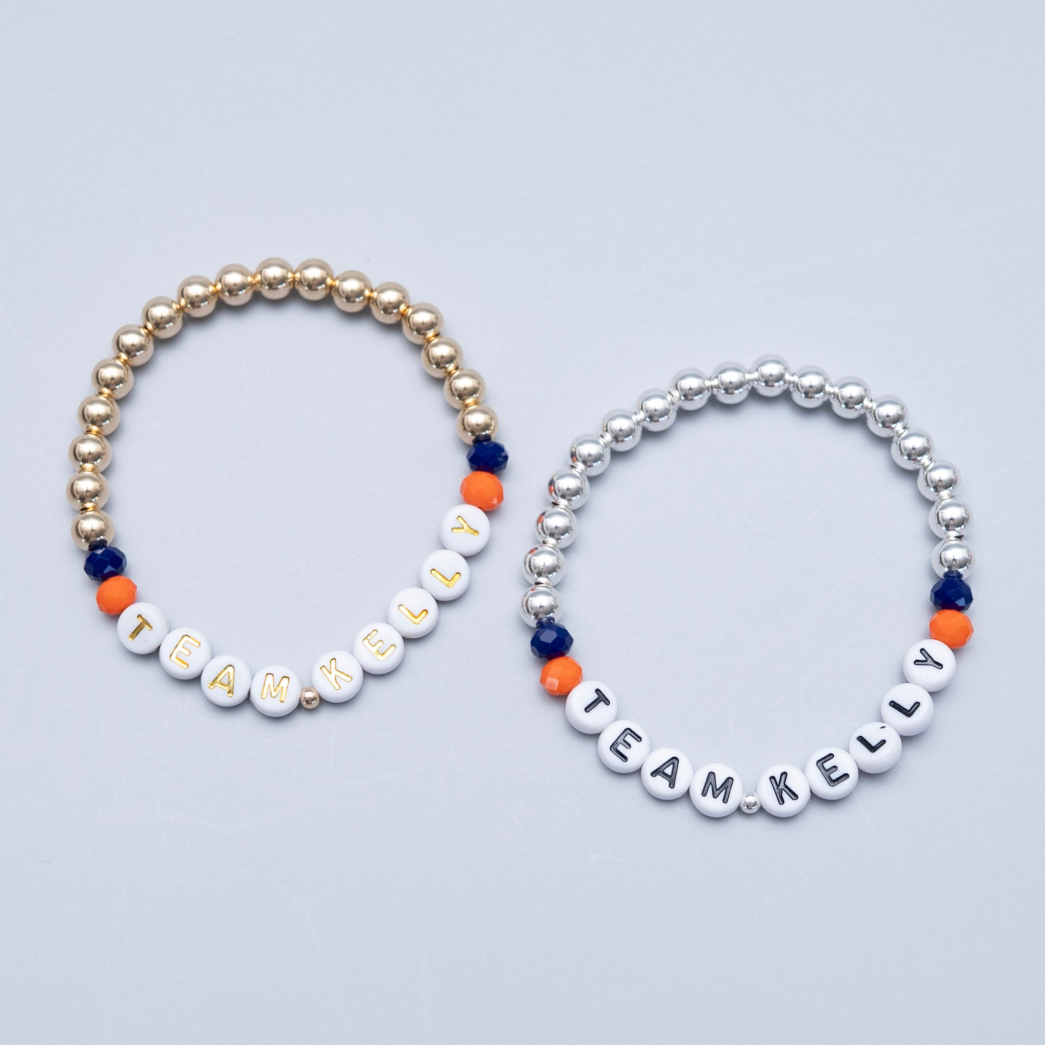 'Team Kelly' Beaded Lux Bracelet - ALS Fundraiser
