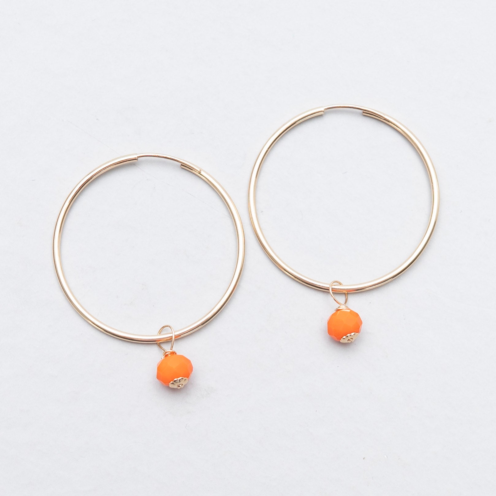 Endless Hoops & Color Faceted Hoop Drops - ALS Fundraiser