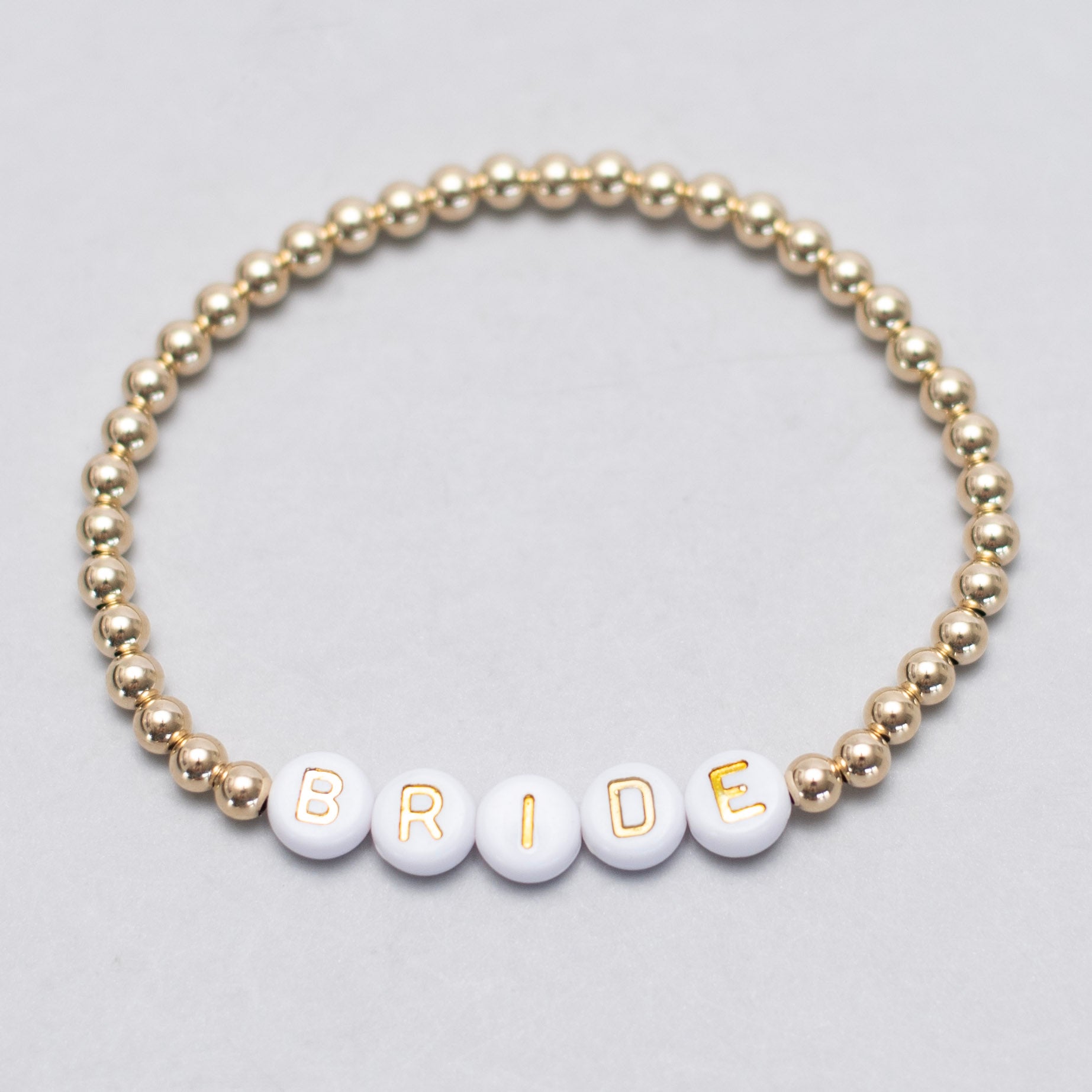 4mm Bride Beaded Lux Bracelet
