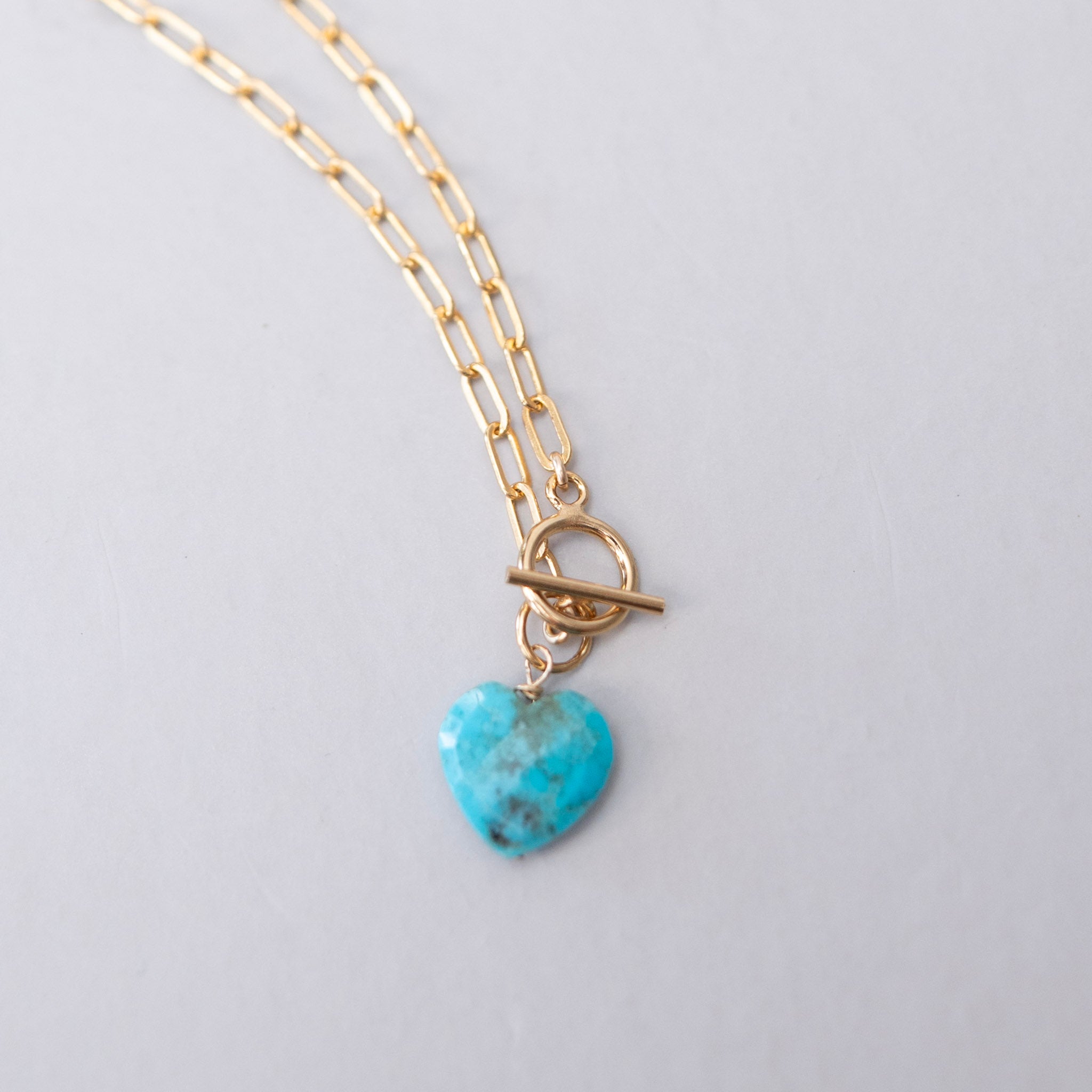 Turquoise Heart Pendant