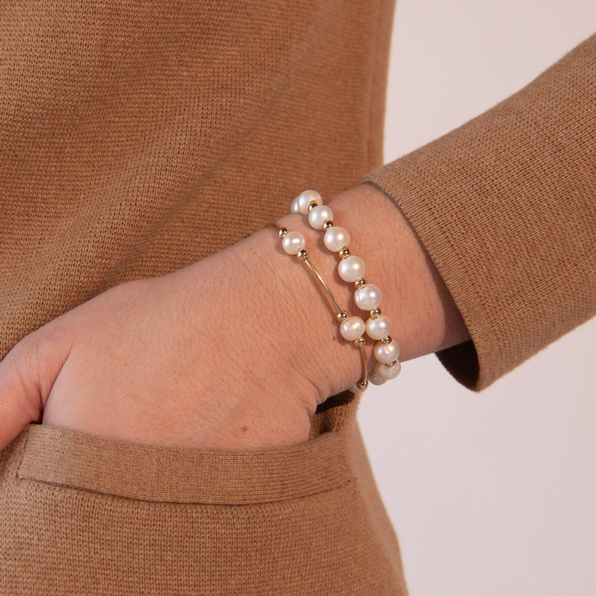 Gemstone Tube Bracelet - Jewel Ya