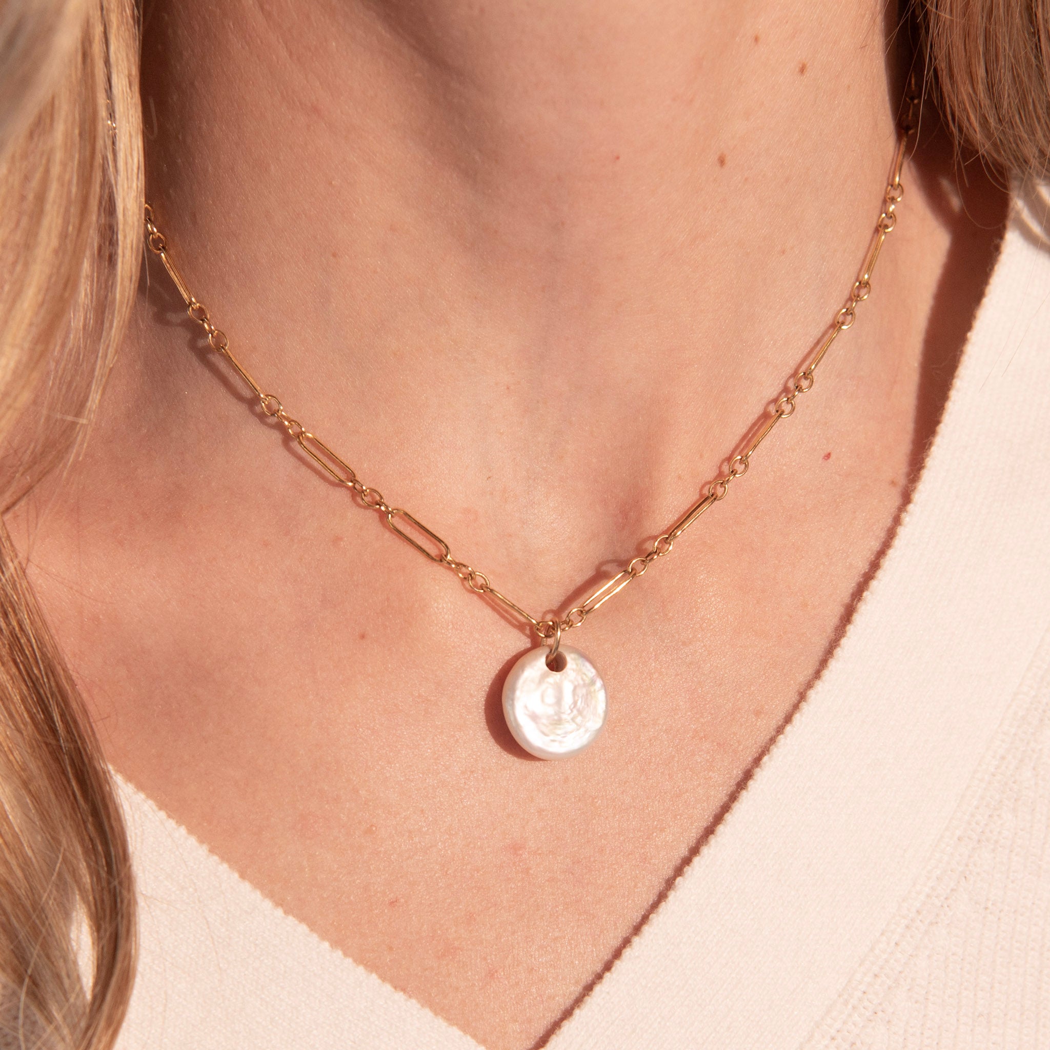 Large Freshwater Pearl Charm - Jewel Ya