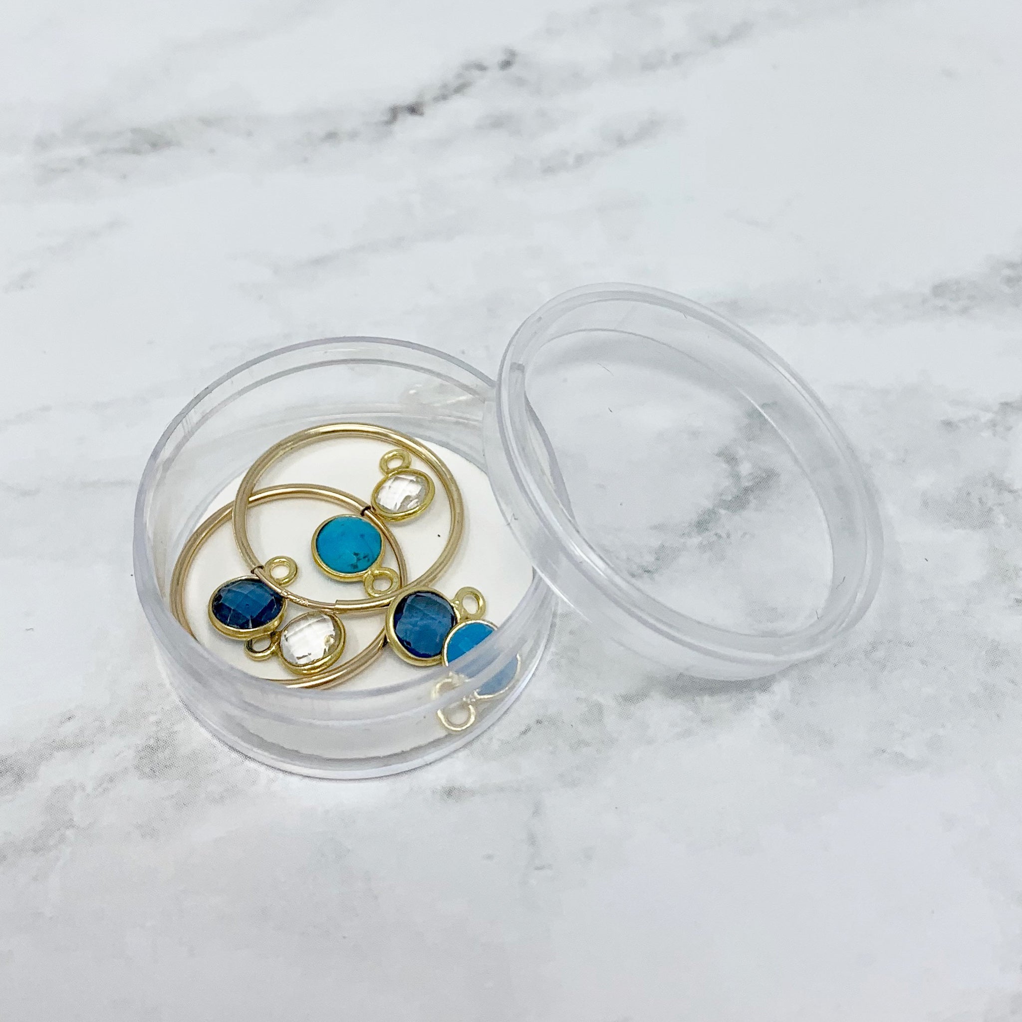 Sterling Silver Hammered Earrings