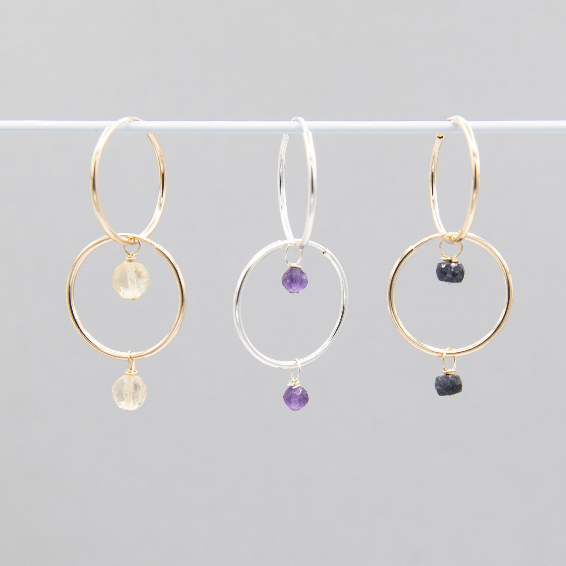 Endless Hoops & Birthstone Drops - Jewel Ya