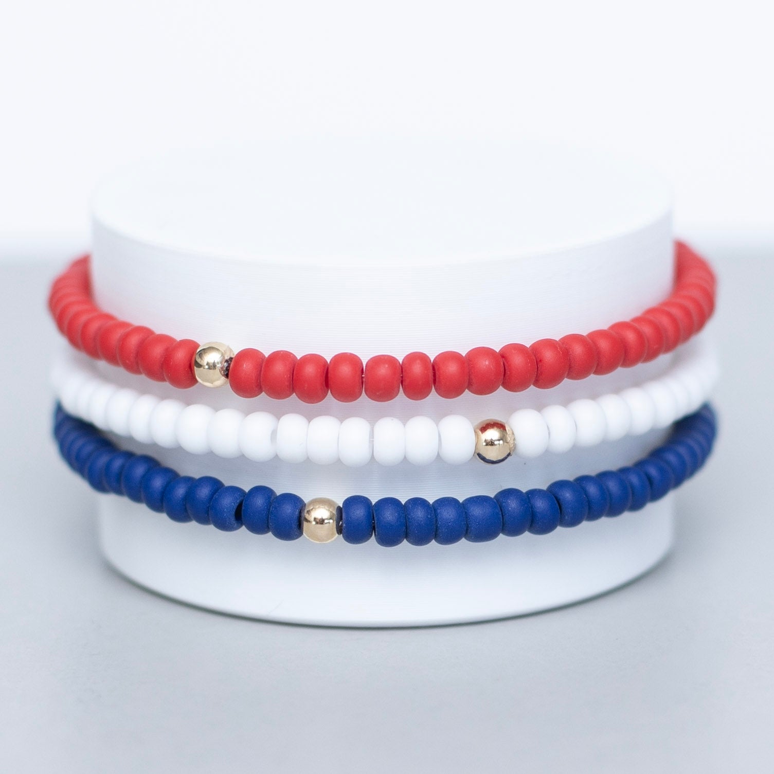 July 4th Americana Bracelet Stacking
