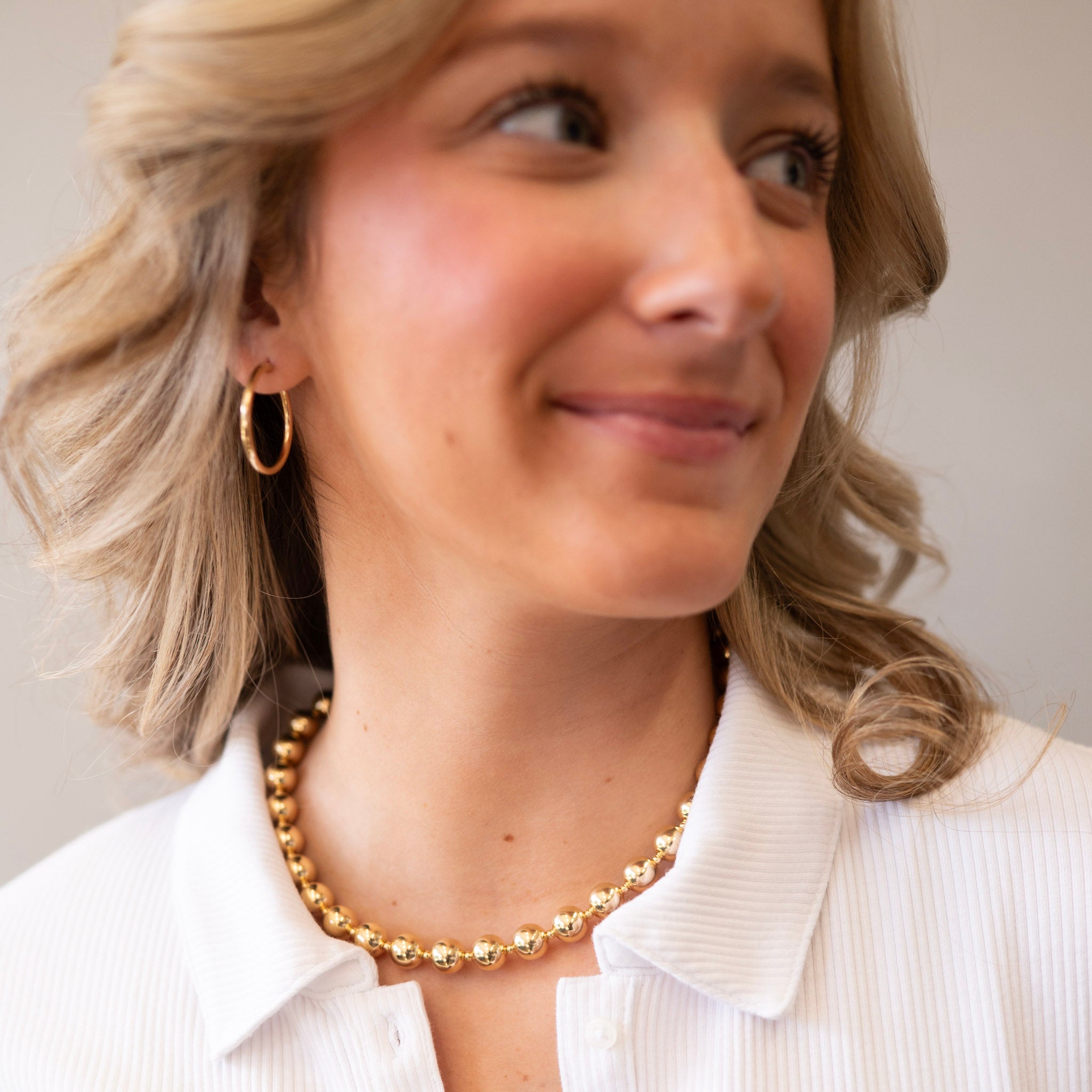 Large 14k Gold Filled Tube Hoops