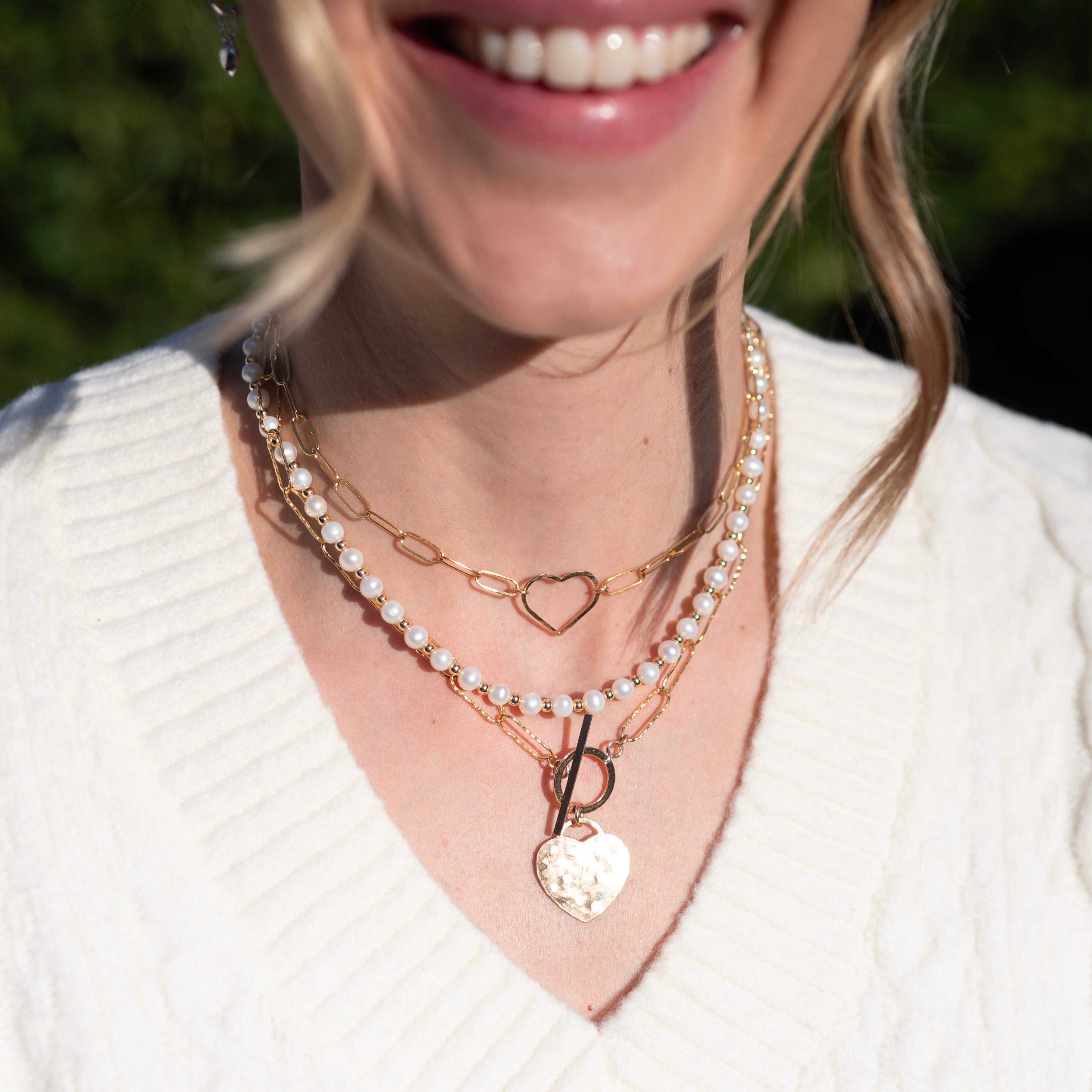 Layers of Love Necklace Set - Jewel Ya