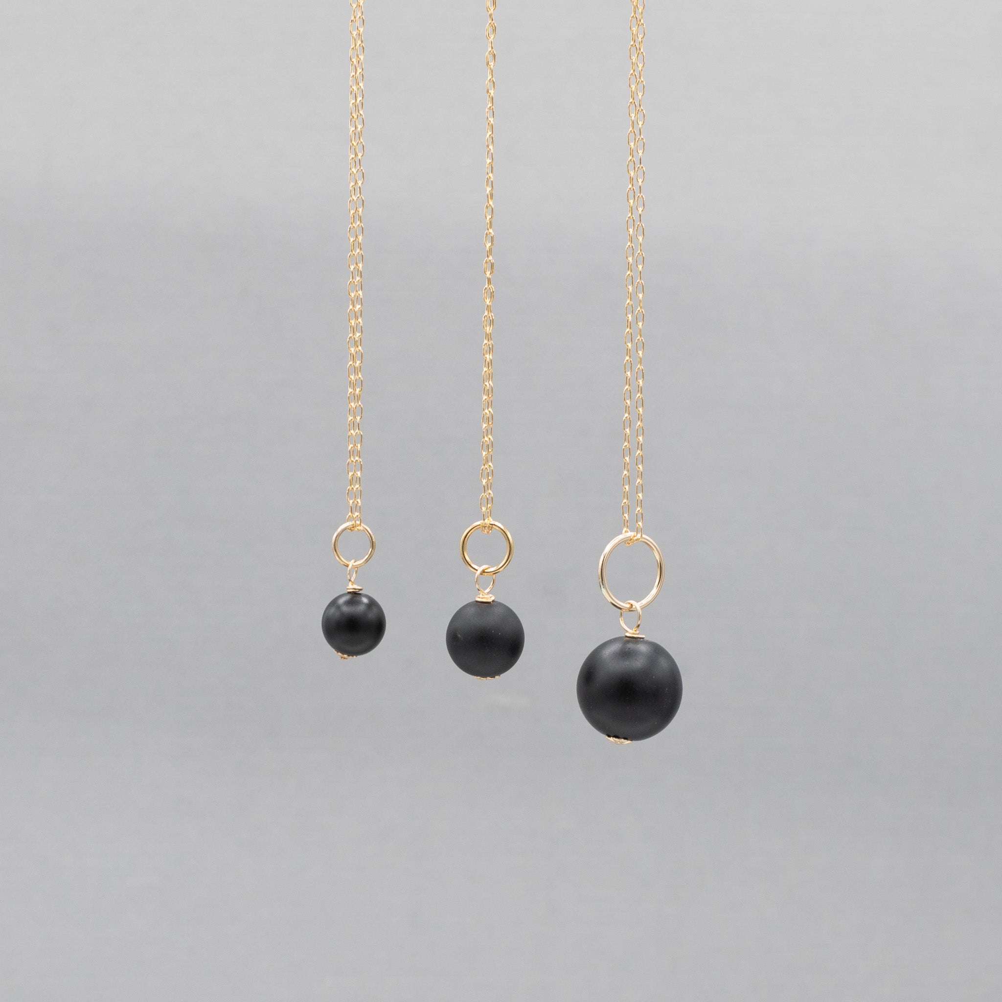 Matte Black Onyx Charm - Jewel Ya