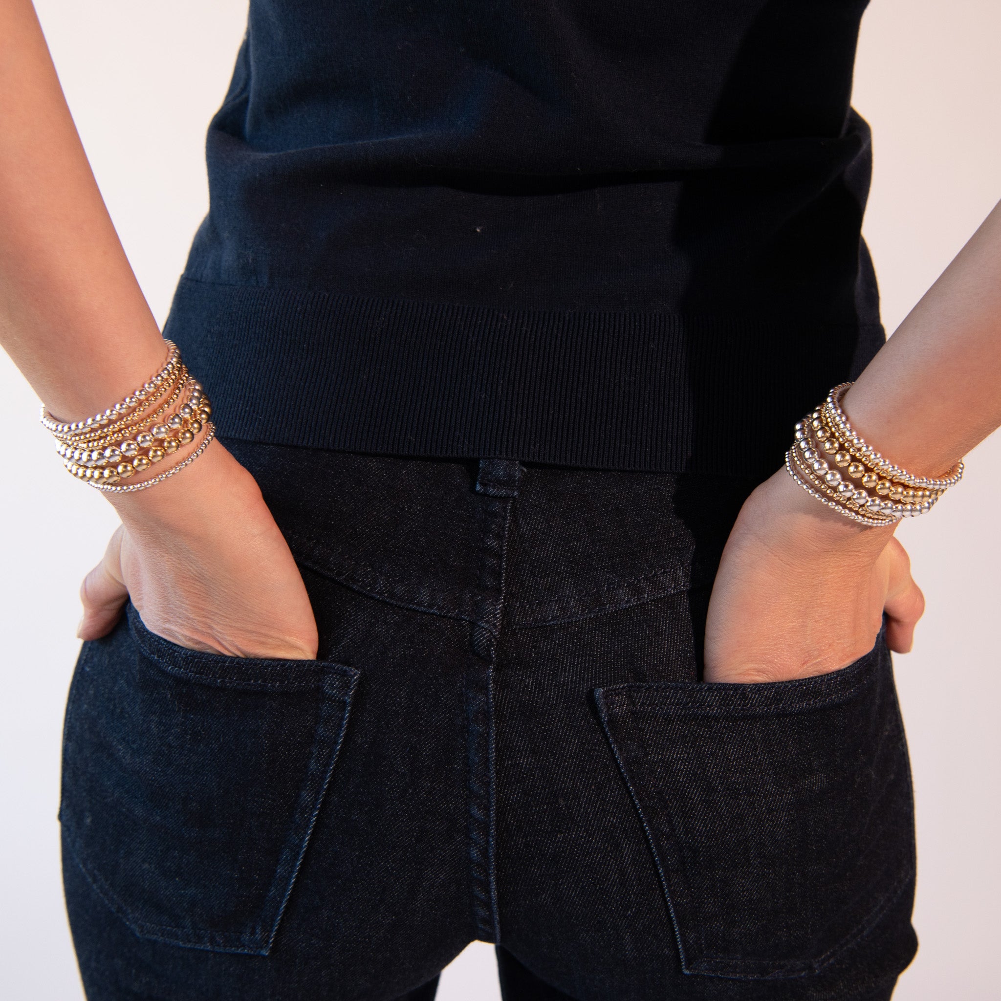 Mixed Metal Essential Bracelet Set