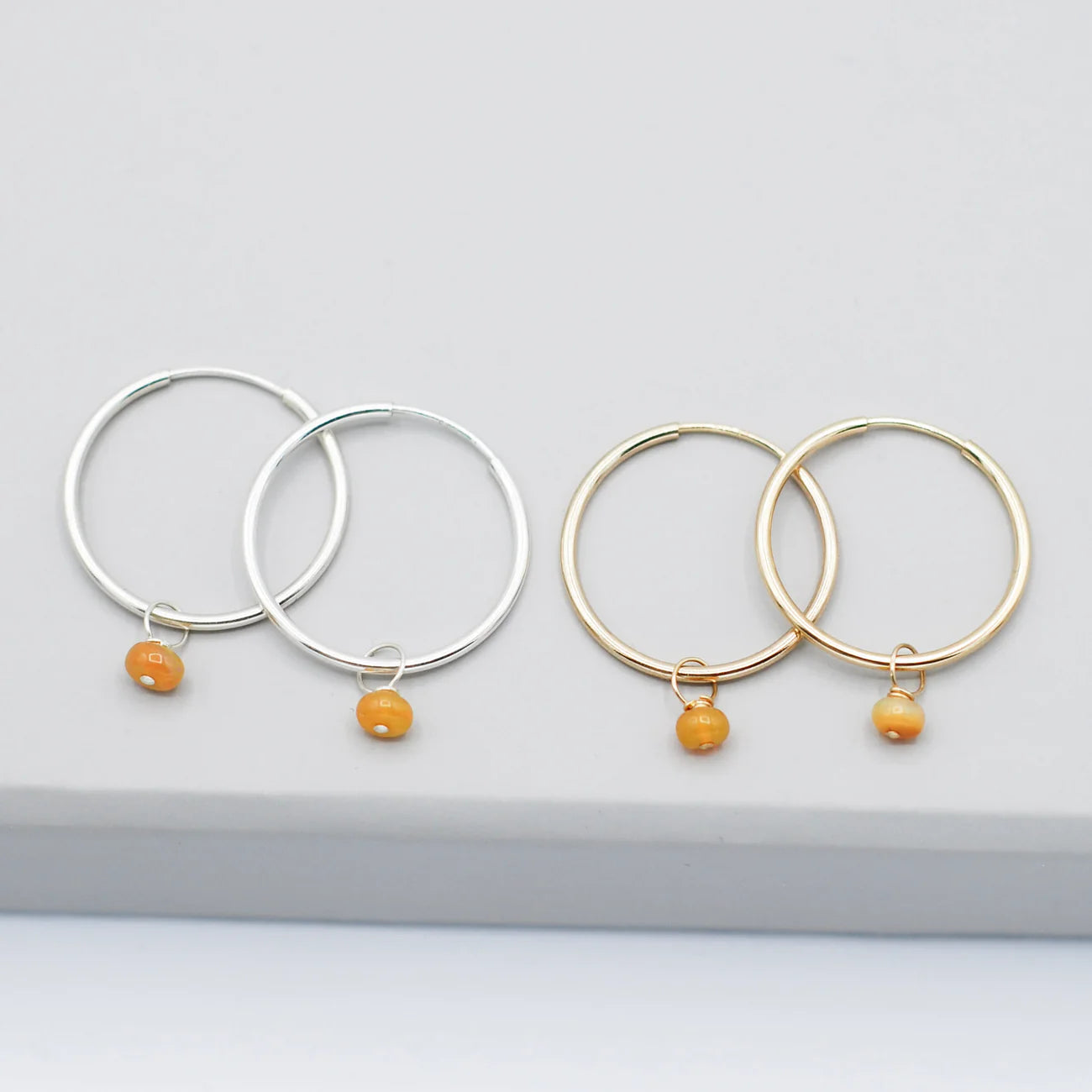 Endless Hoops & Birthstone Drops - Jewel Ya