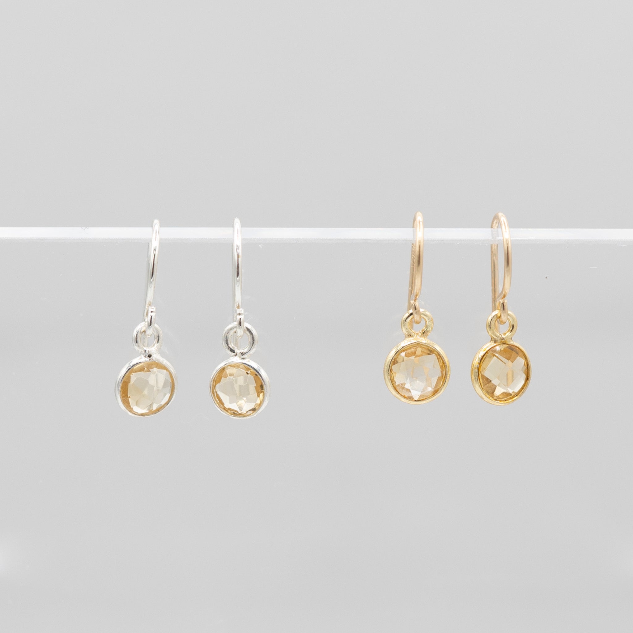 Petite Citrine Earrings - Jewel Ya