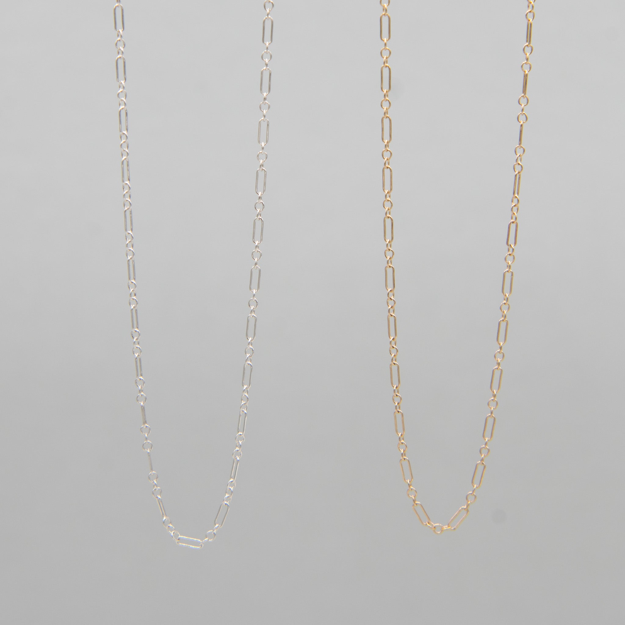 Petite Long & Short Layering Chain - Jewel Ya