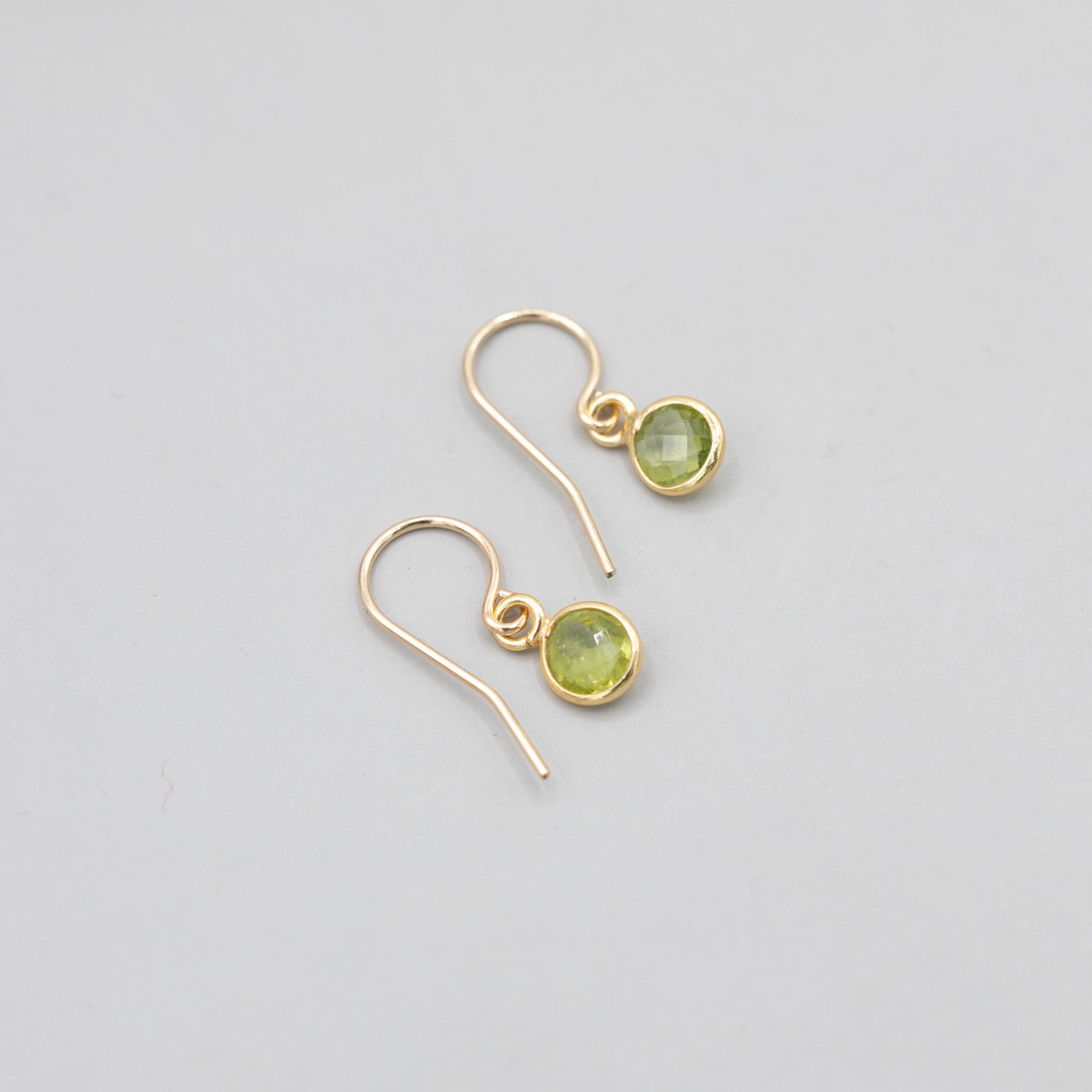 Petite Peridot Earrings - Jewel Ya