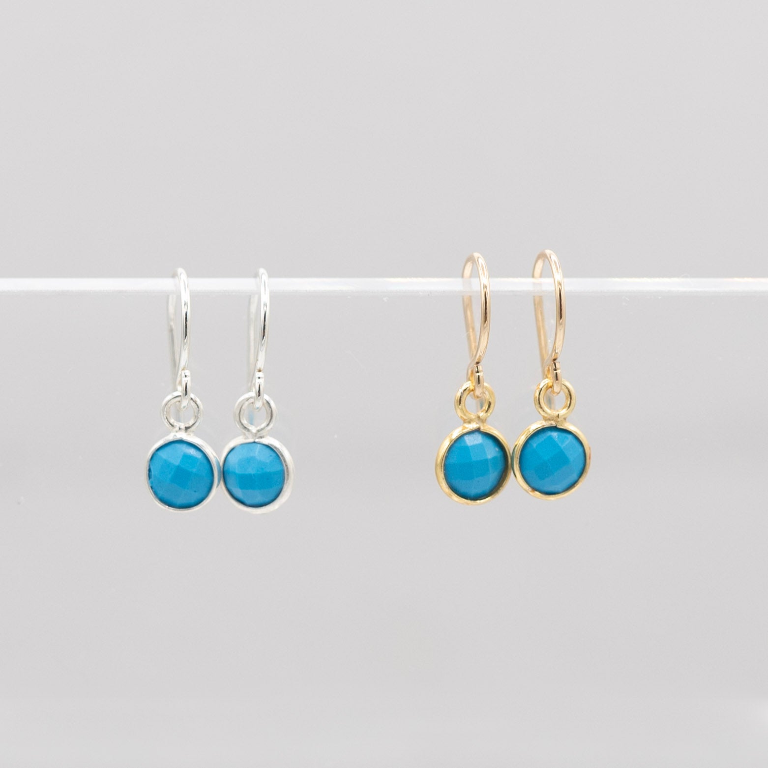 Petite Turquoise Earrings - Jewel Ya