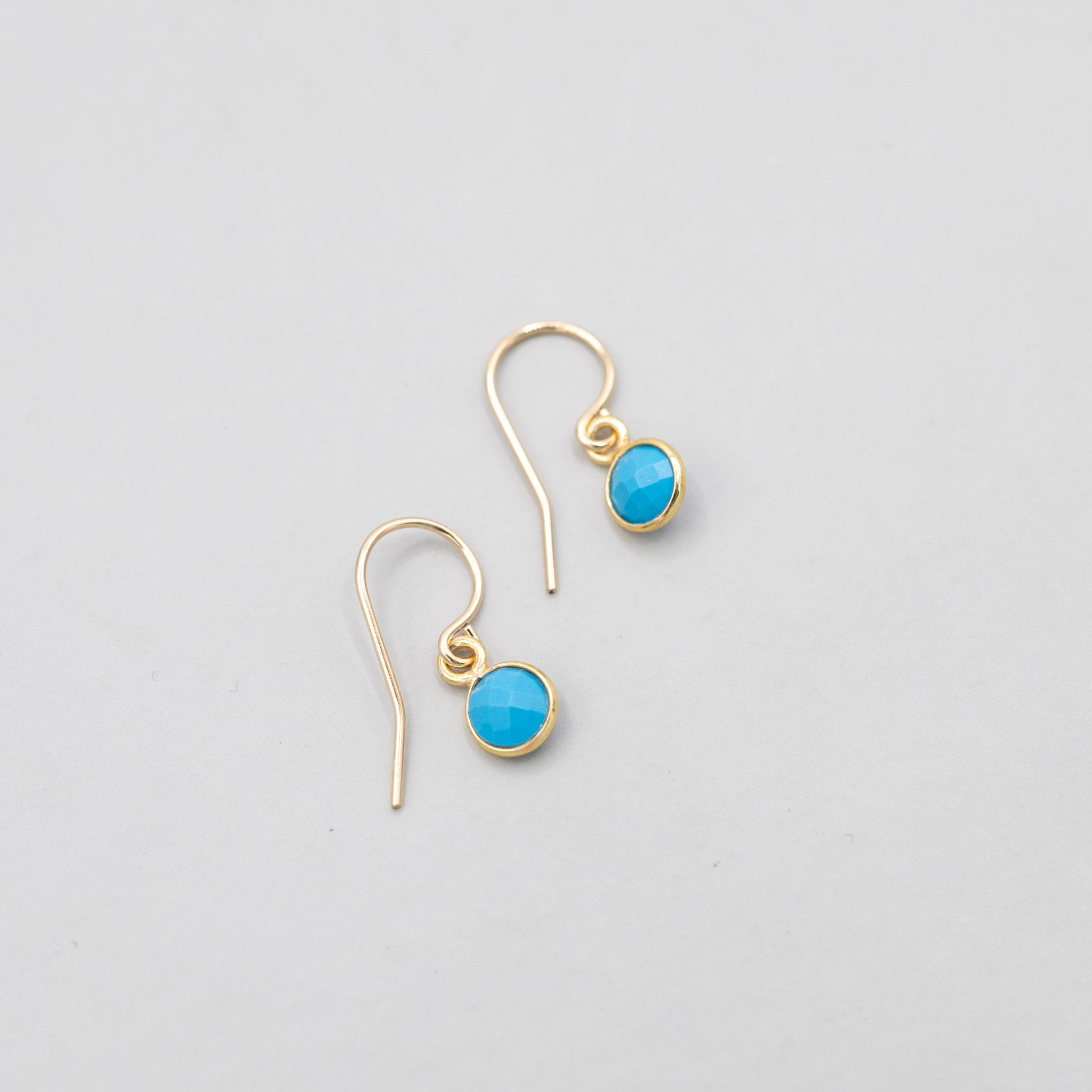 Petite Turquoise Earrings - Jewel Ya