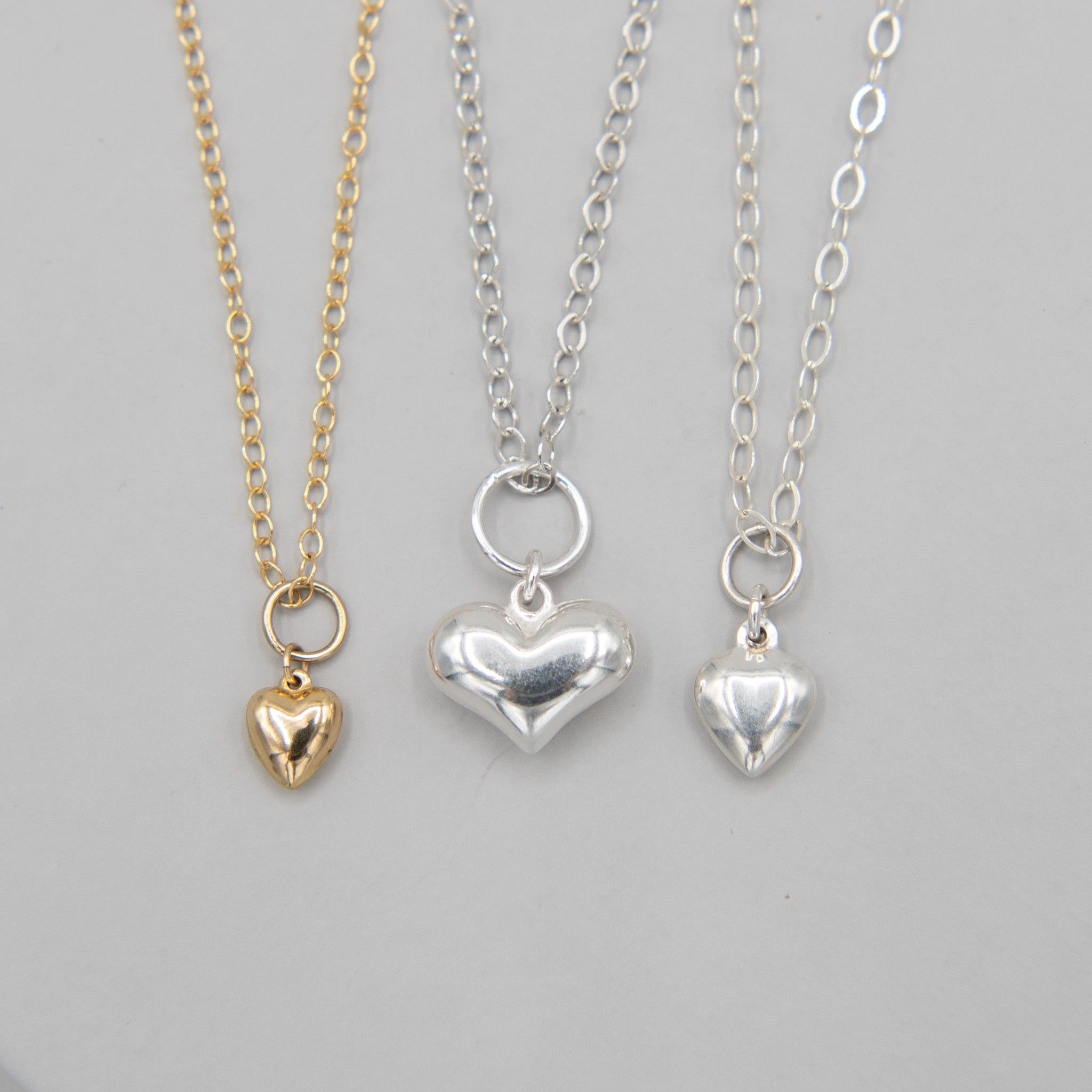 Puffy Heart Charm - Jewel Ya