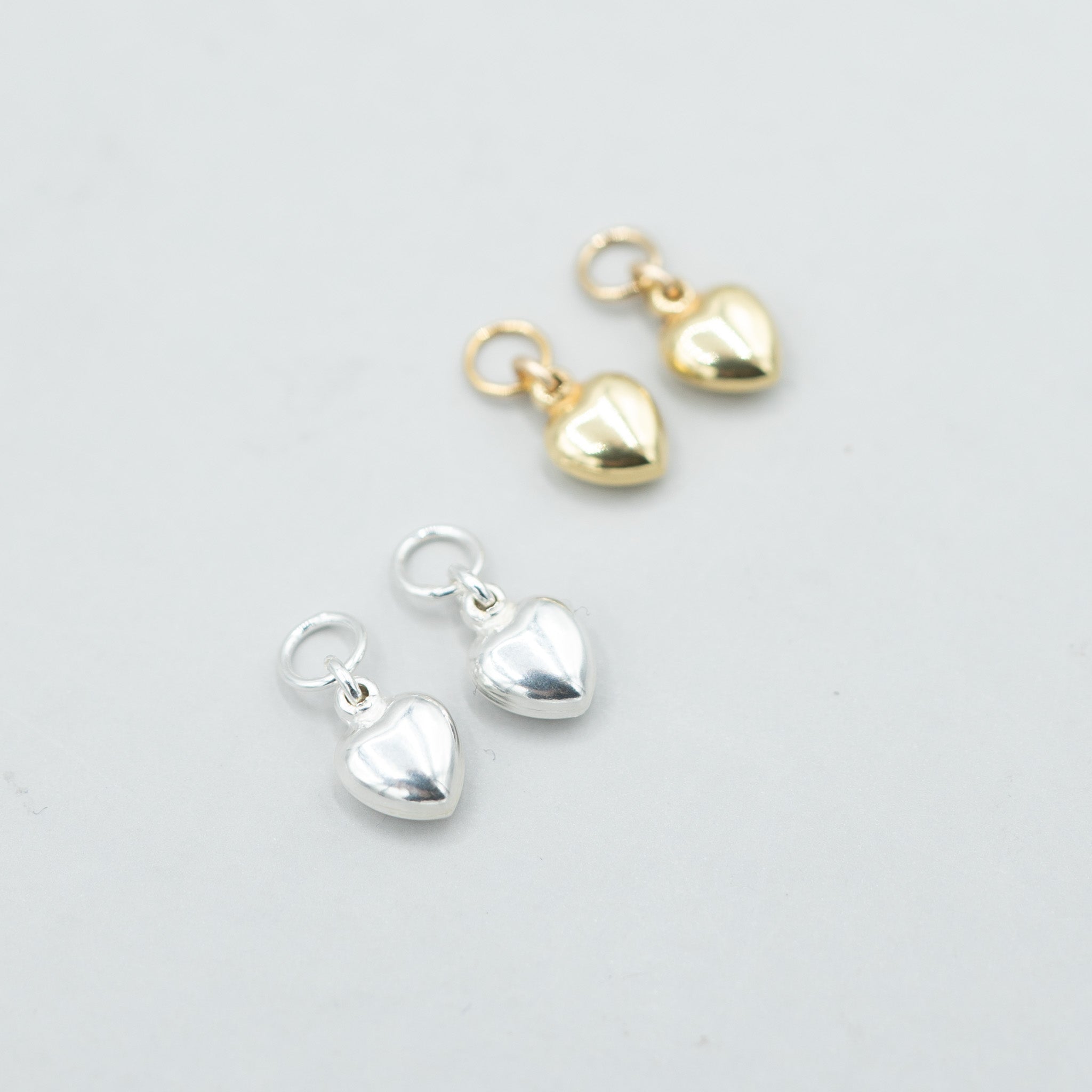 Puffy Heart Hoop Drops - Jewel Ya