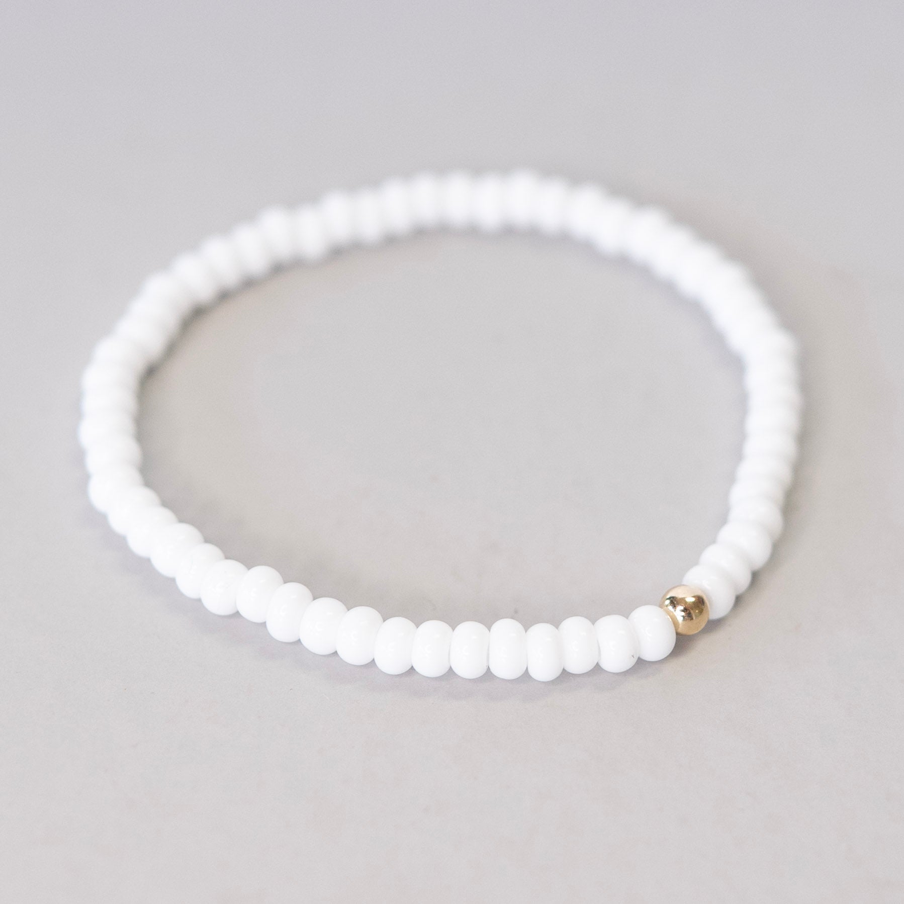 Americana Stacker Seed Bead Bracelet