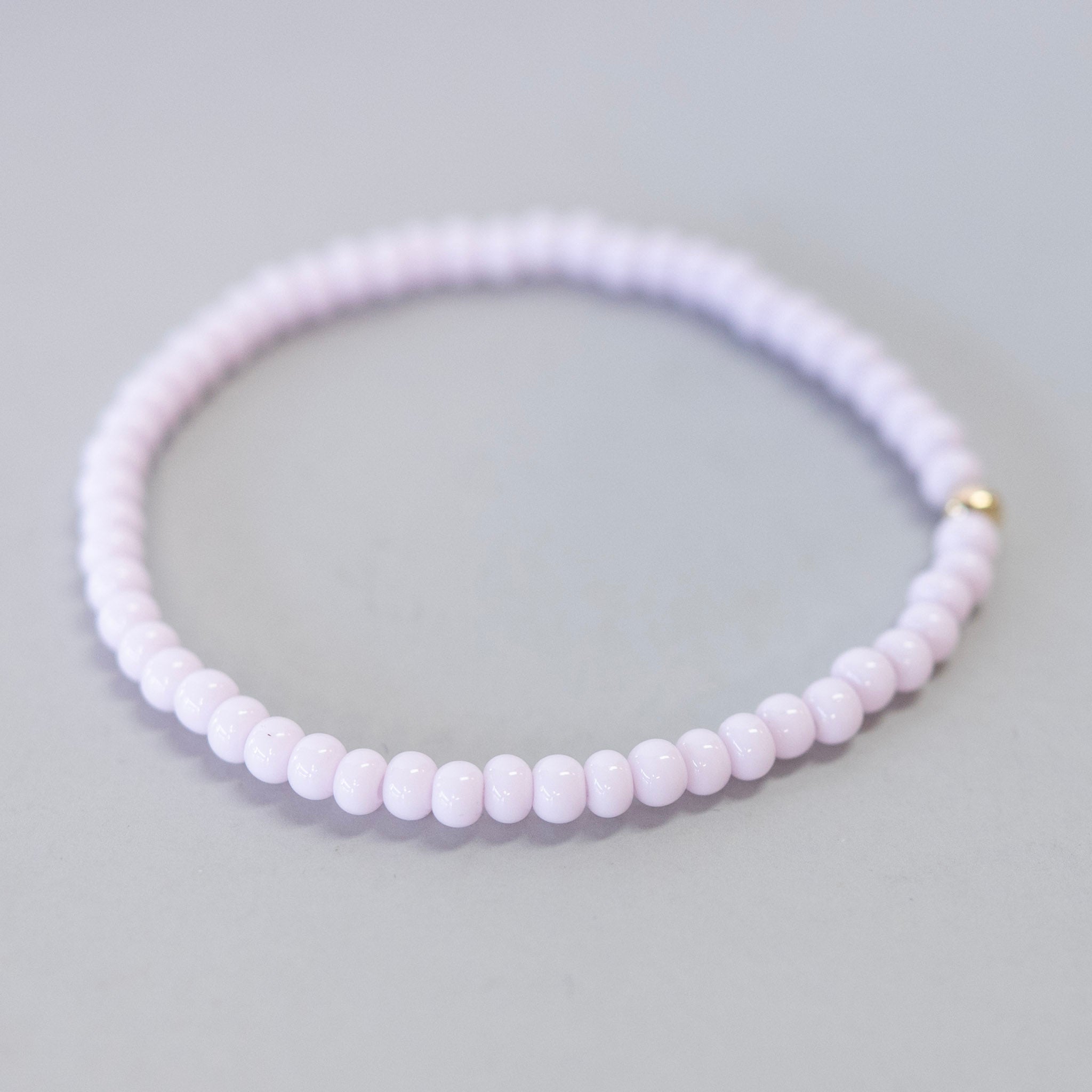 Summer Stacker Seed Bead Bracelet Pink & Red