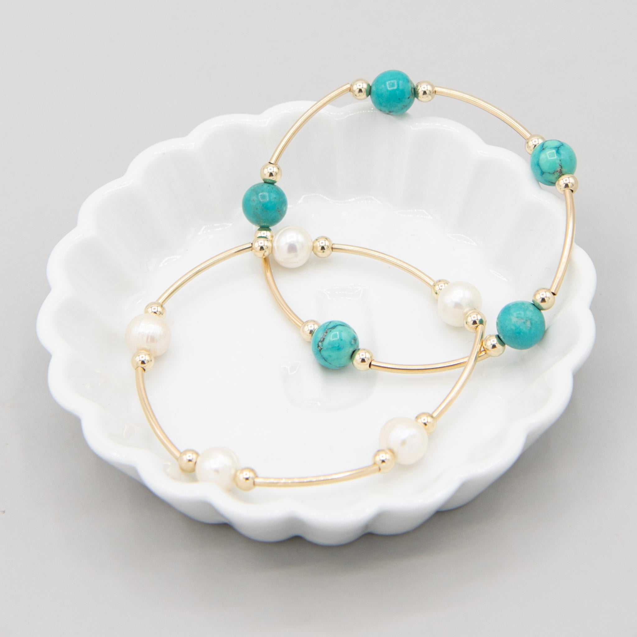 Gemstone Tube Bracelet - Jewel Ya