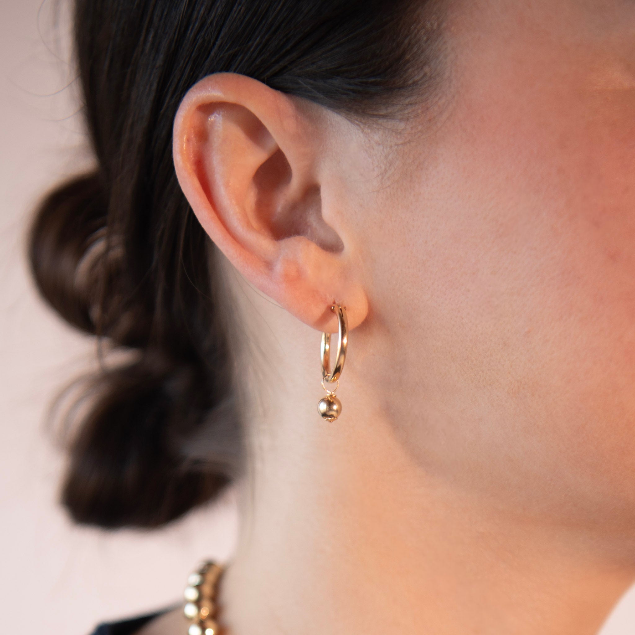 Tube Hoops & Beaded Lux Drops - Jewel Ya