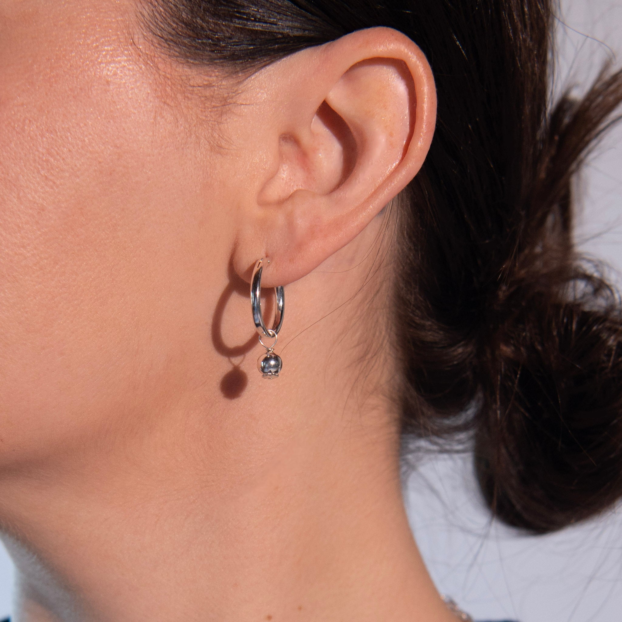 Tube Hoops & Beaded Lux Drops - Jewel Ya