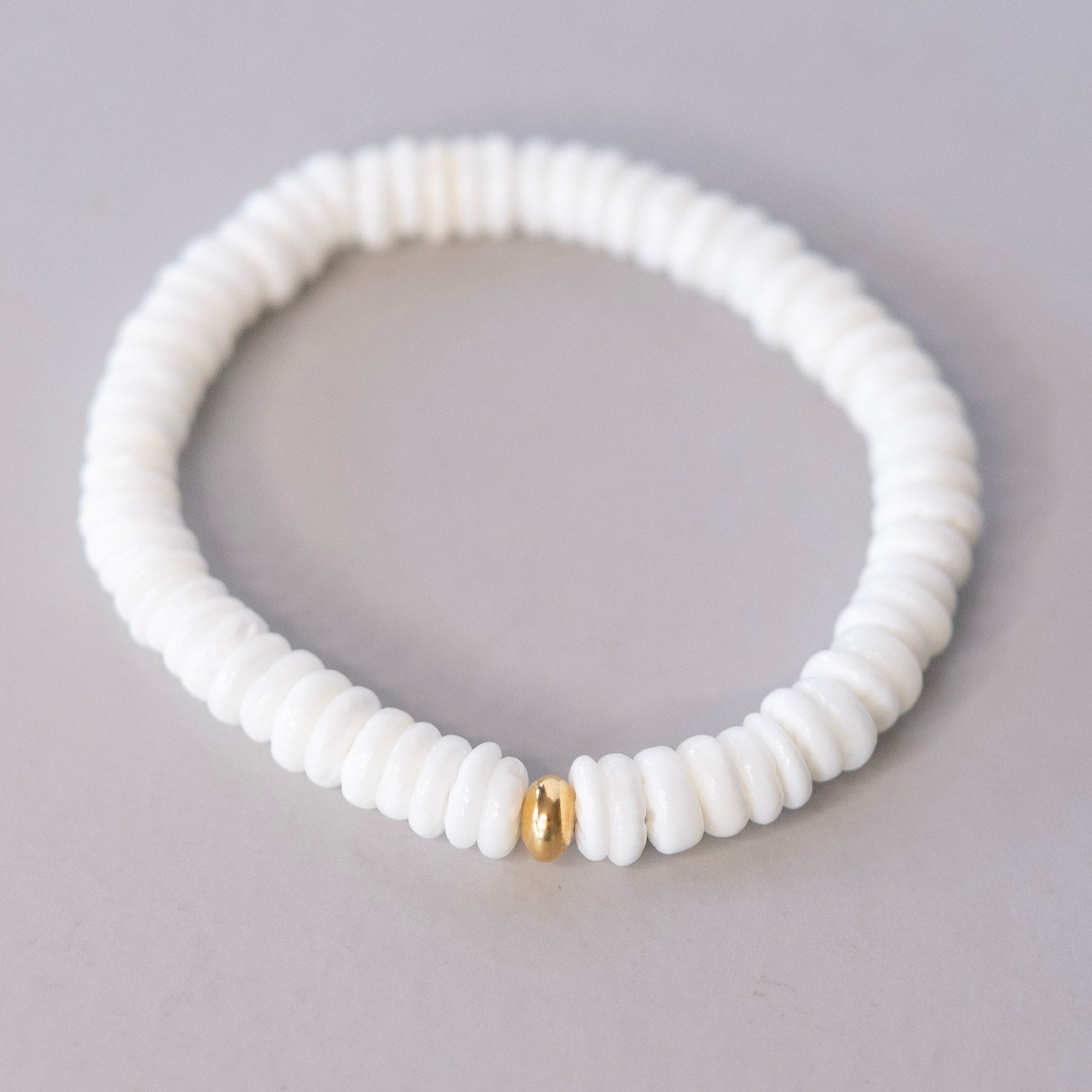 White Shell Bracelet
